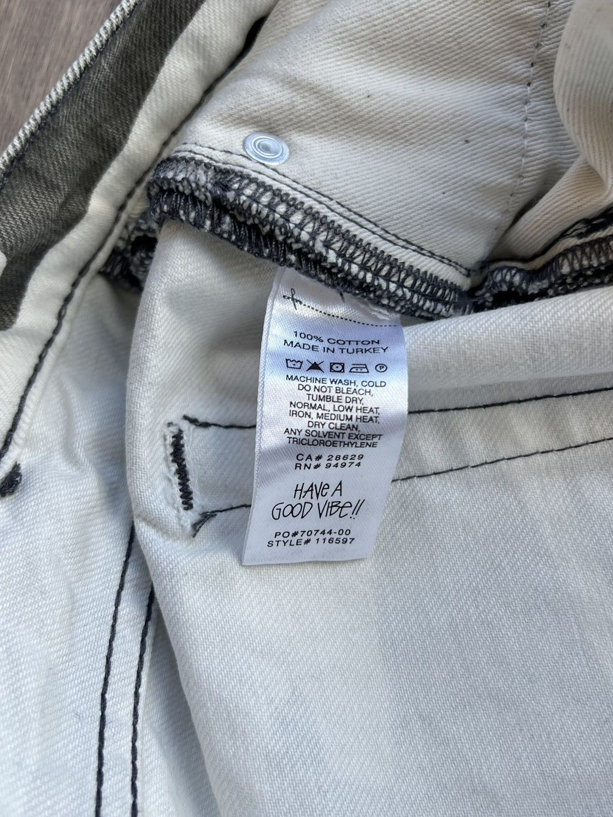 Stussy Stussy Denim Snow Camo Big Ol Jeans 36 Size US 36 / EU 52 - 8 Thumbnail