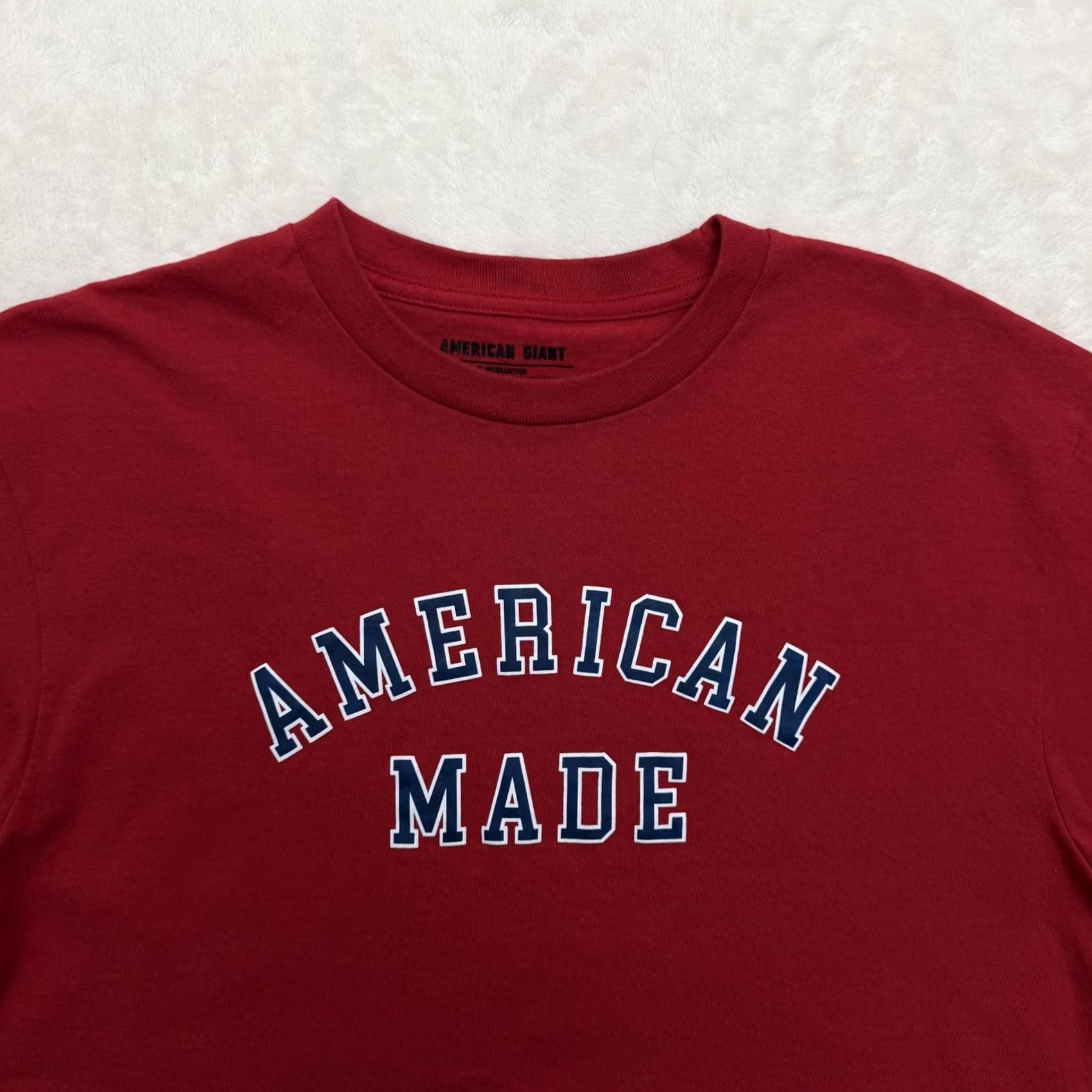 Vintage VINTAGE American Giant Shirt Mens Large Red American Made Flag Graphic Tee USA Patriotic Size US L / EU 52-54 / 3 - 2 Thumbnail