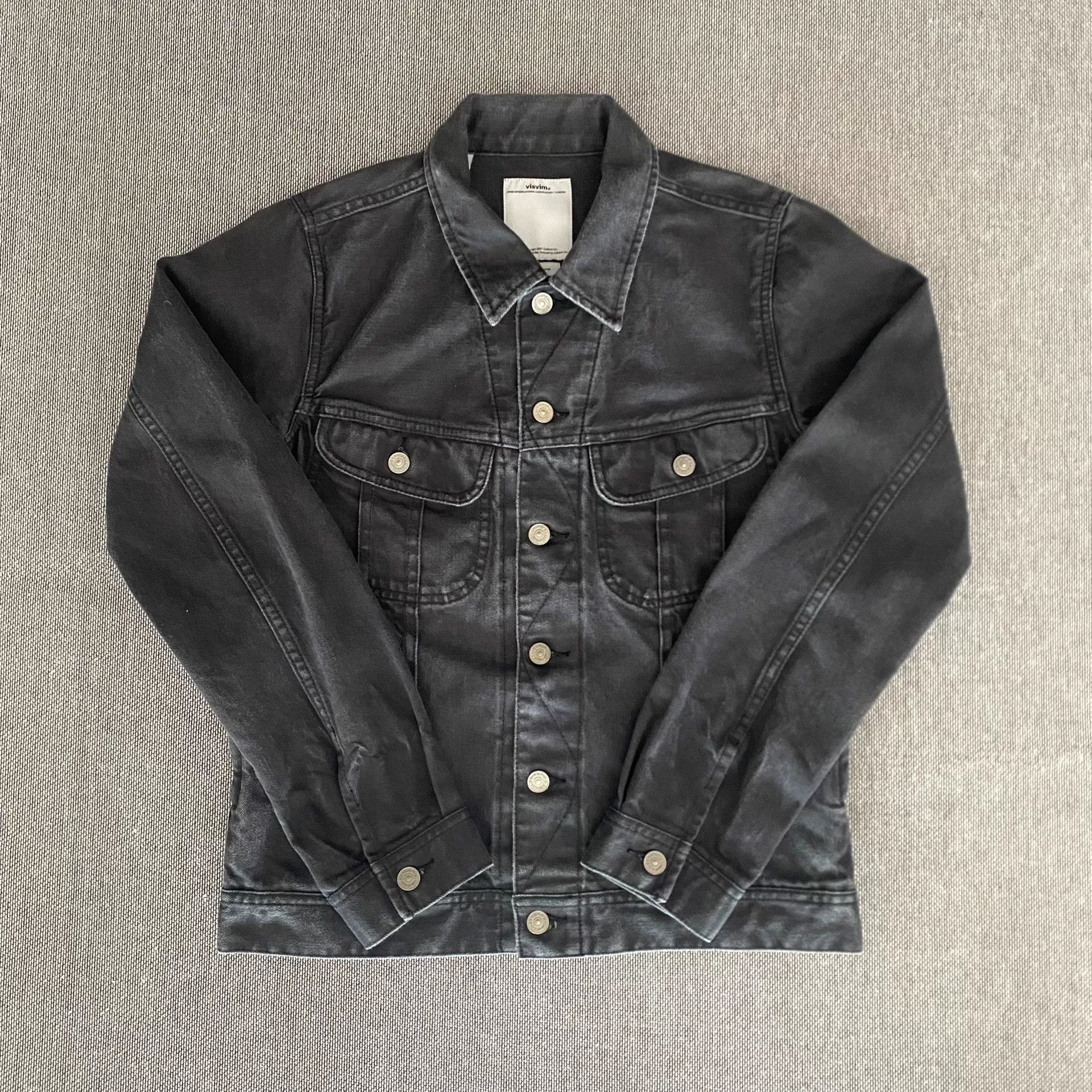 Visvim visvim 16ss damaged denim jacket Size US M / EU 48-50 / 2 - 1 Thumbnail