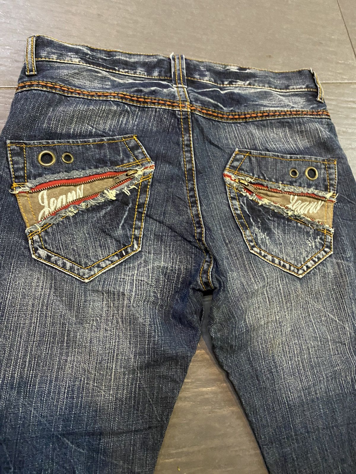 Japanese Brand Japan Villand crazy lightning jeans Size US 34 / EU 50 - 3 Thumbnail