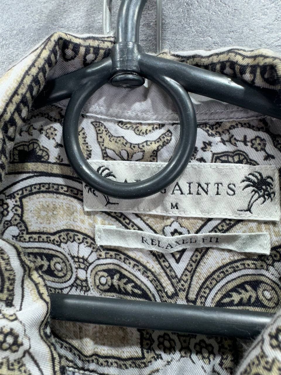 Other All Saints Sinaloa Shirt Hawaiian Men’s Bandana Paisley Size US M / EU 48-50 / 2 - 2 Thumbnail