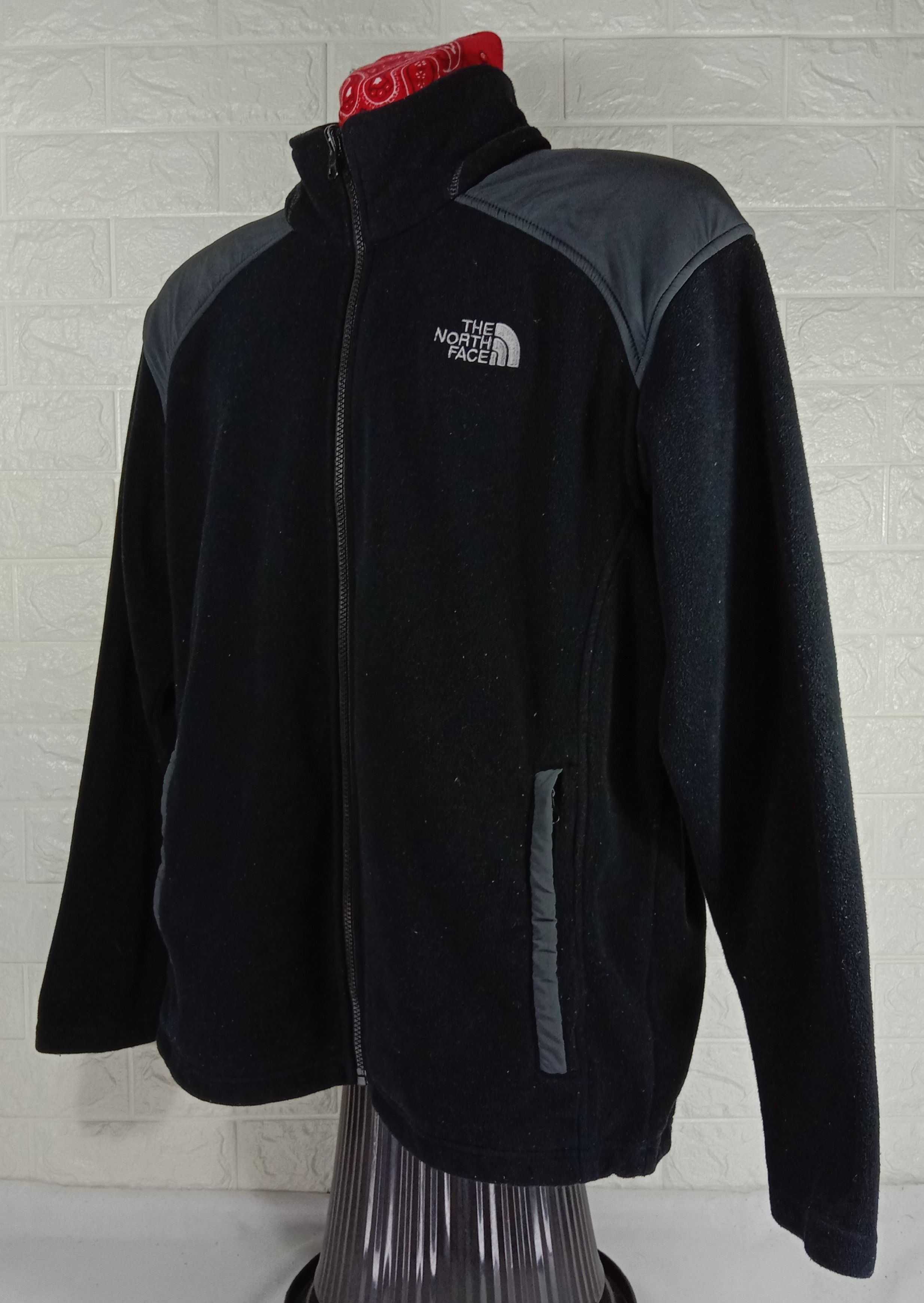The North Face Vintage The North Face Fleece Zipper Jacket Size US XL / EU 56 / 4 - 3 Thumbnail