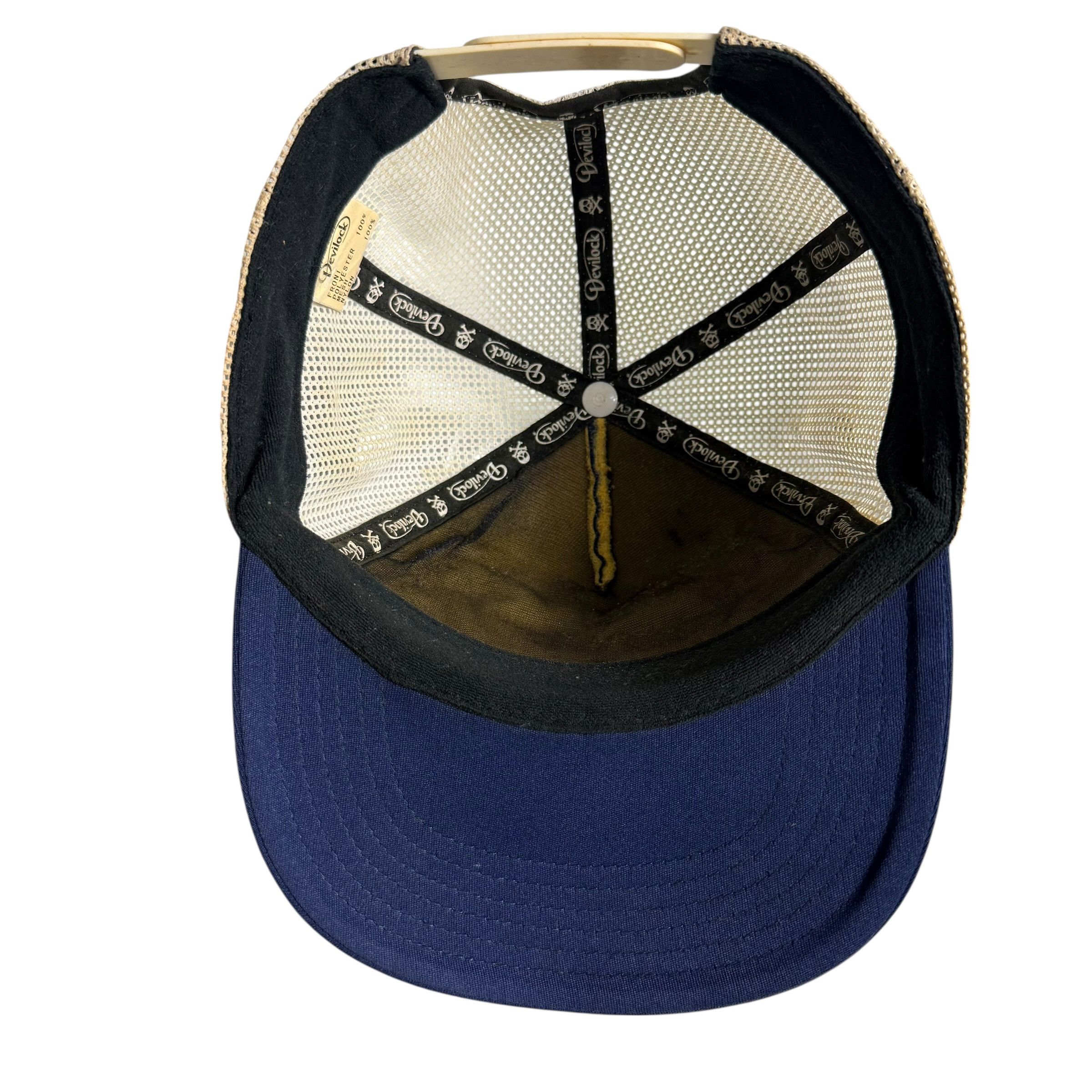 Devilock 🔥RARE🔥Vintage Devilock Co. Ltd Trucker Snapback Cap Size ONE SIZE - 8 Thumbnail