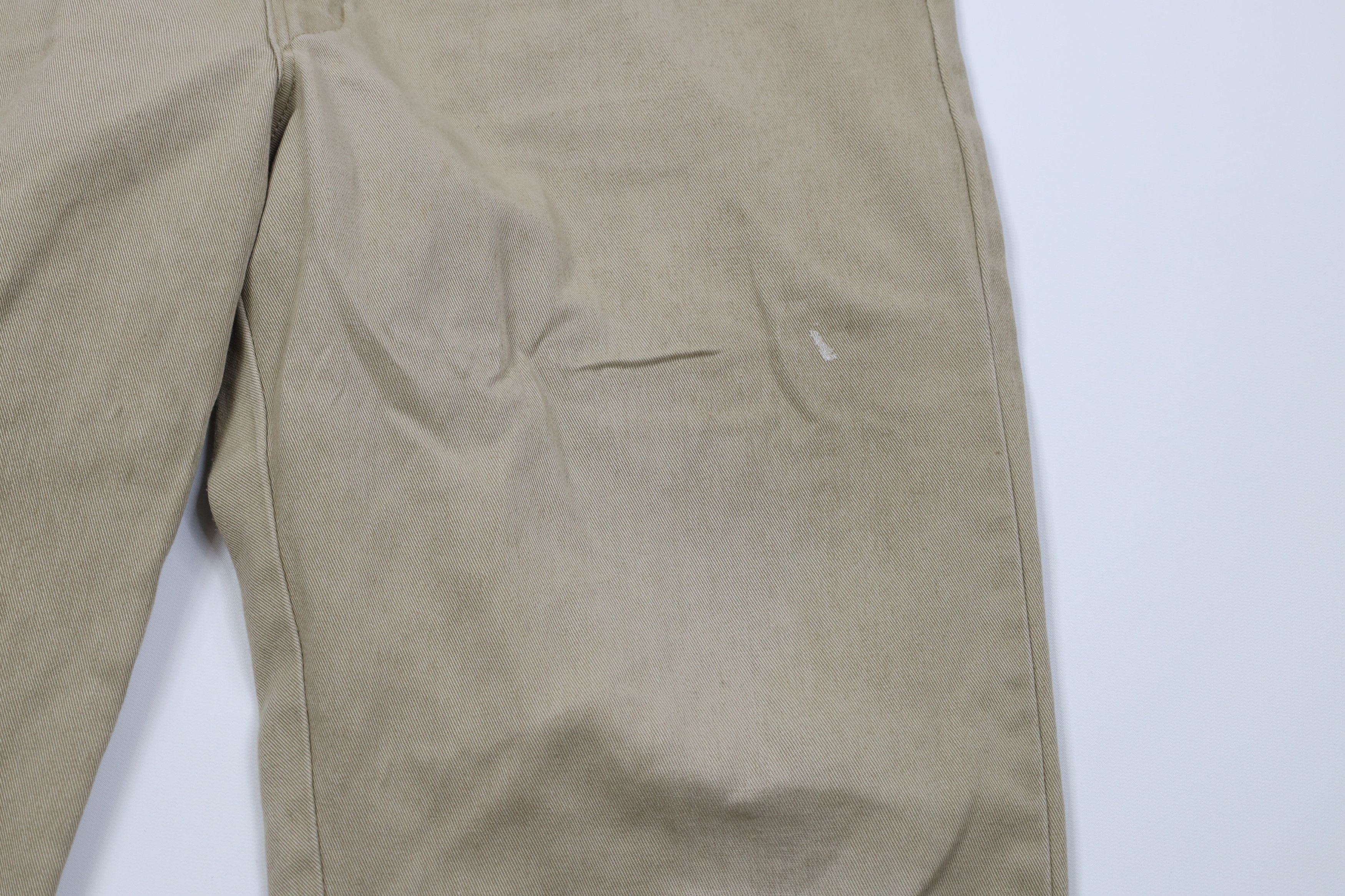 Dickies Vintage Dickies Wide Leg Dungaree Pants Trousers Beige Size US 36 / EU 52 - 7 Thumbnail