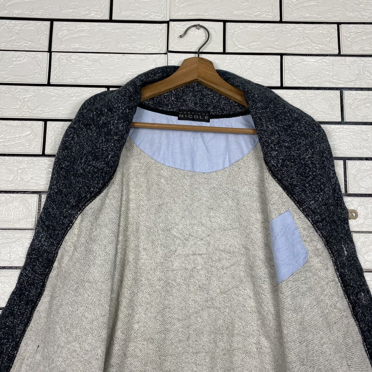 Japanese Brand 📌Button Jacket Shawl Collar Monsiuer Nicole Issey Miyake Size US M / EU 48-50 / 2 - 15 Thumbnail