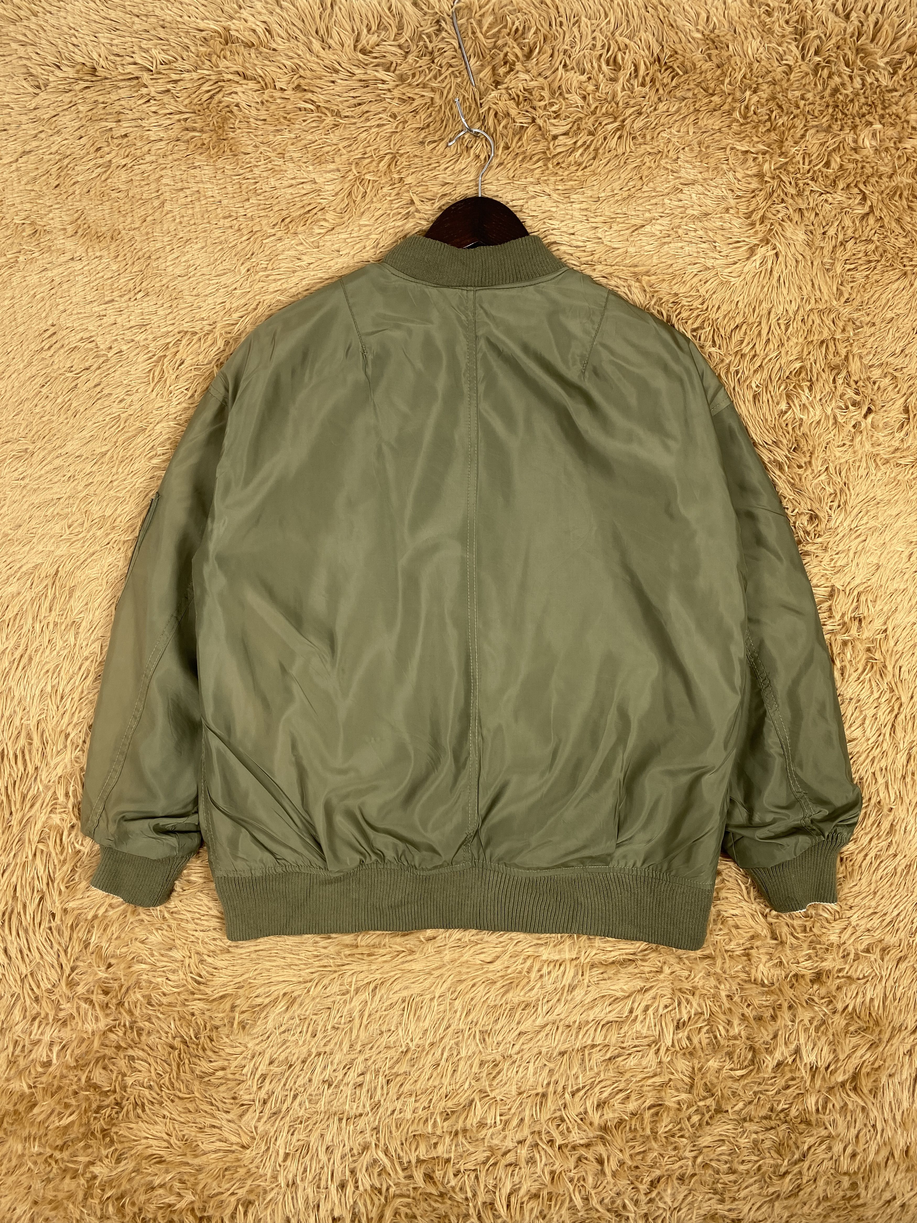 Japanese Brand Vintage Alicia Pageboy Reversible Bomber Jacket Size US S / EU 44-46 / 1 - 4 Thumbnail