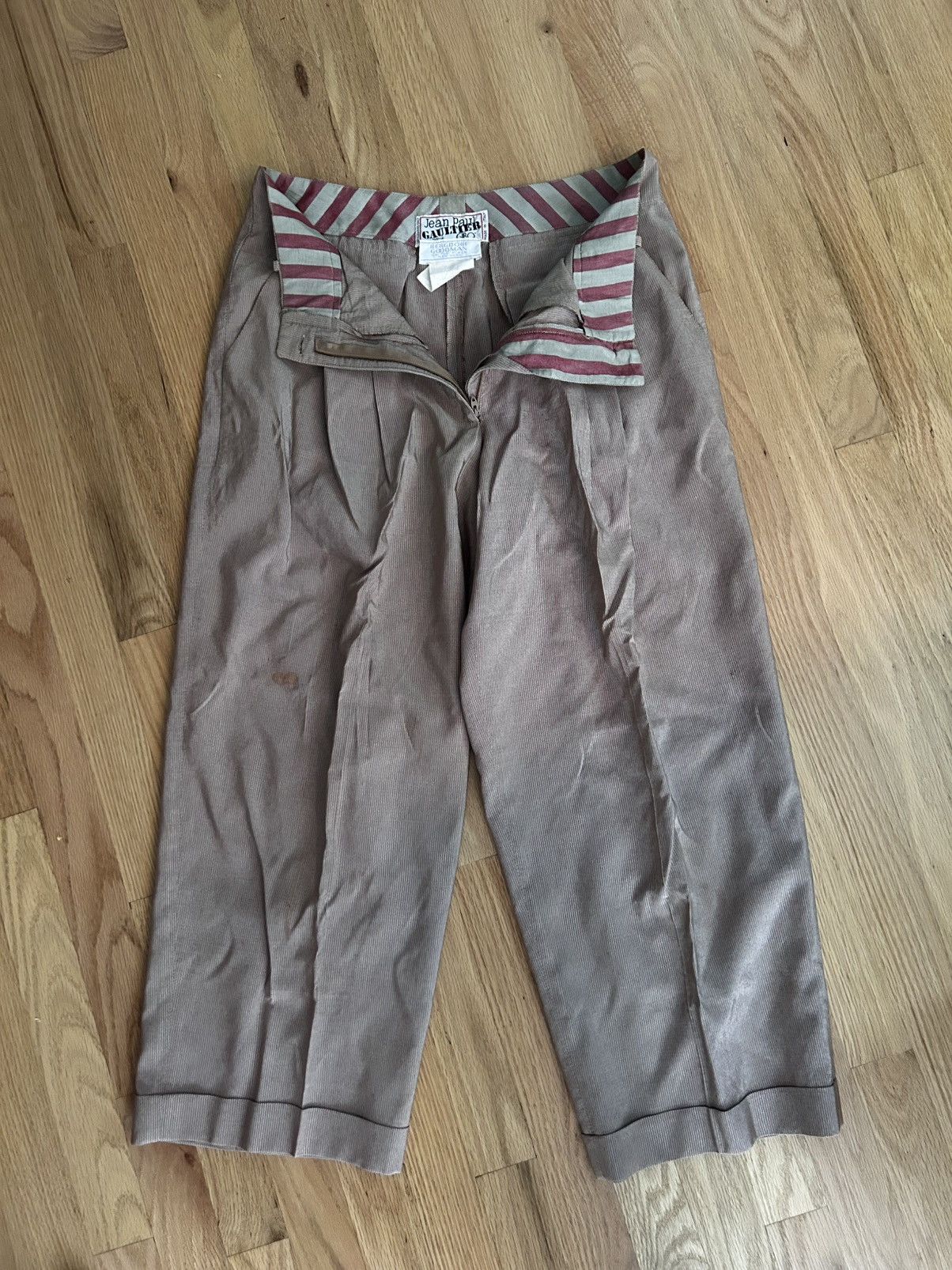Jean Paul Gaultier Vintage Jean Paul Gaultier women's pants Bergdorf Goodman Size 30" / US 8 / IT 44 - 1 Thumbnail