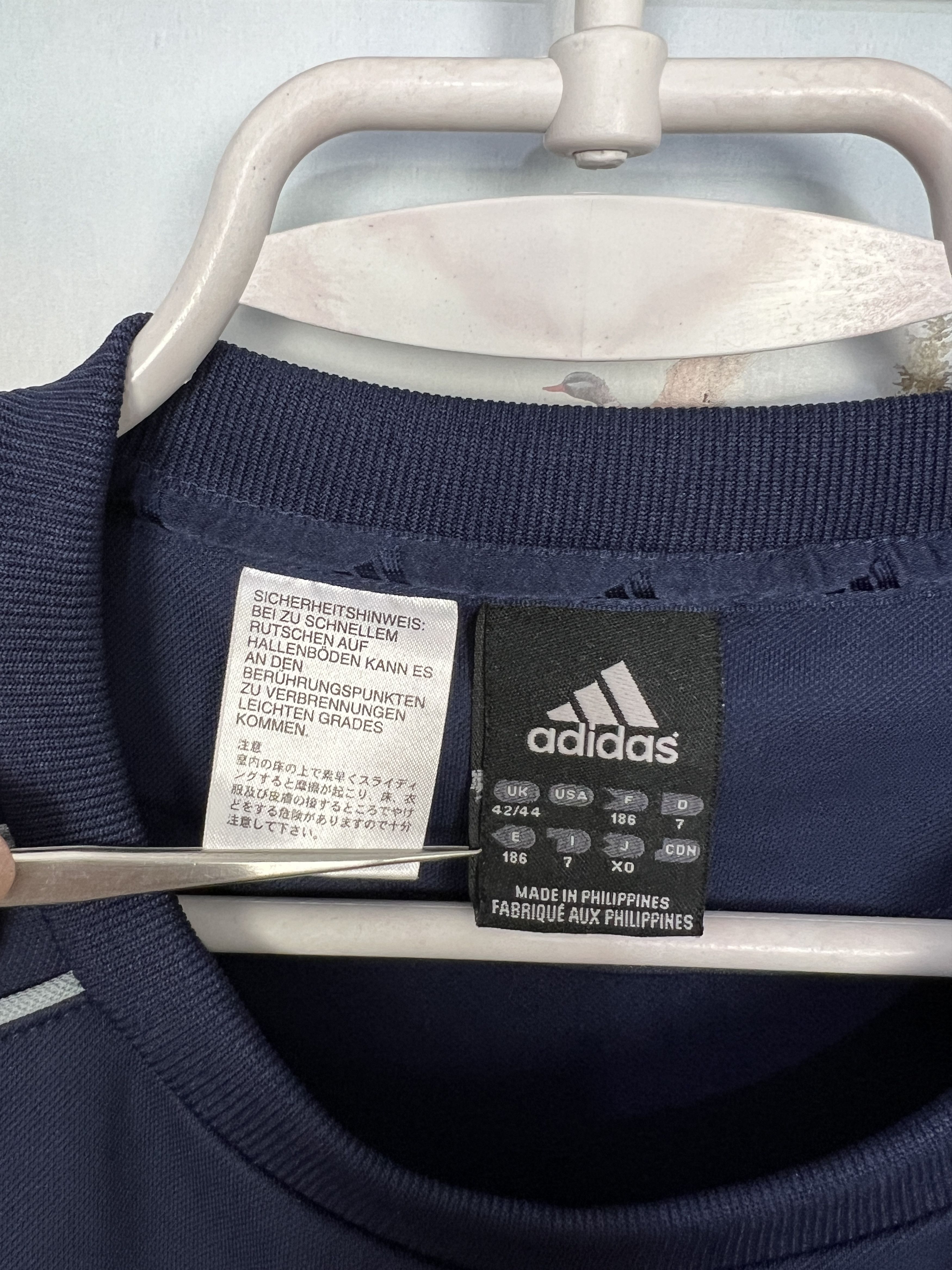Adidas Vintage Adidas Chelsea Football Sweatshirt Soccer Size US L / EU 52-54 / 3 - 8 Thumbnail
