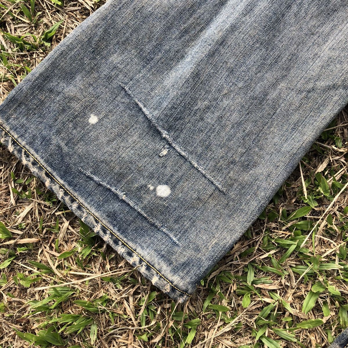 Christian Audigier Vintage Faded Ed Hardy By Christian Audigier Denim Pants Size US 42 / EU 58 - 7 Thumbnail