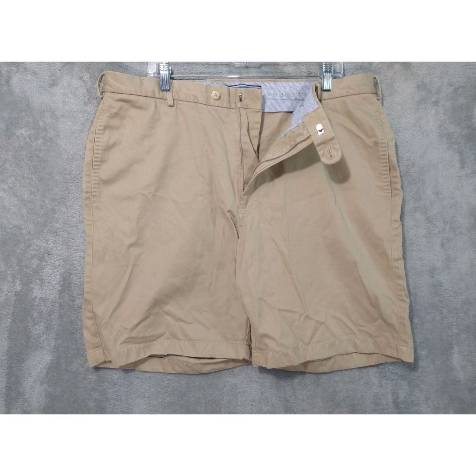 Peter Millar Peter Millar Shorts Mens 38 Beige Soft Touch Twill Golf Chino Pima Cotton Size US 38 / EU 54 - 2 Thumbnail