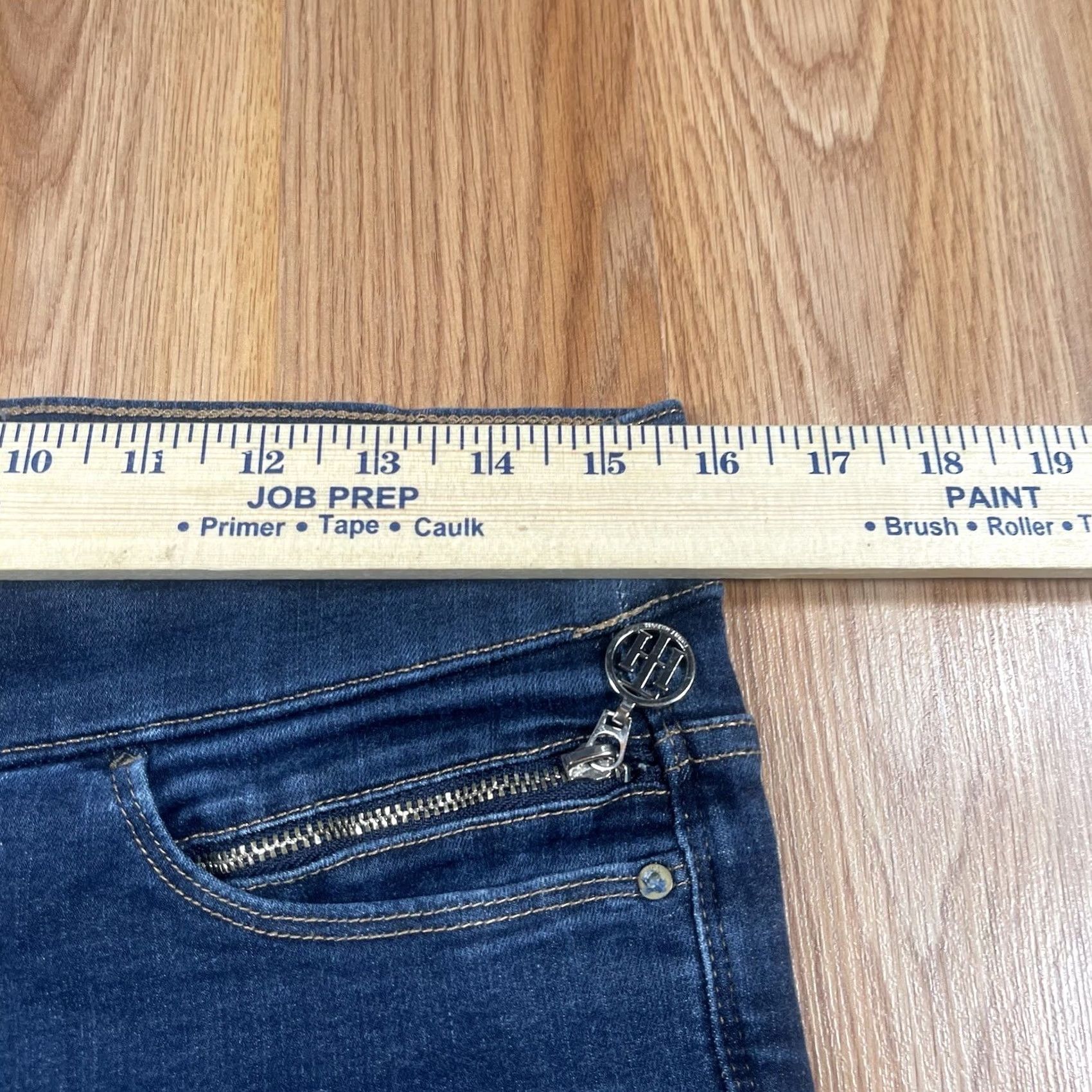 Tommy Hilfiger Tommy Hilfiger Jeans Womens Size 10 Gramercy Stretch High Rise Skinny Blue Denim Size 32" / US 10 / IT 46 - 4 Thumbnail