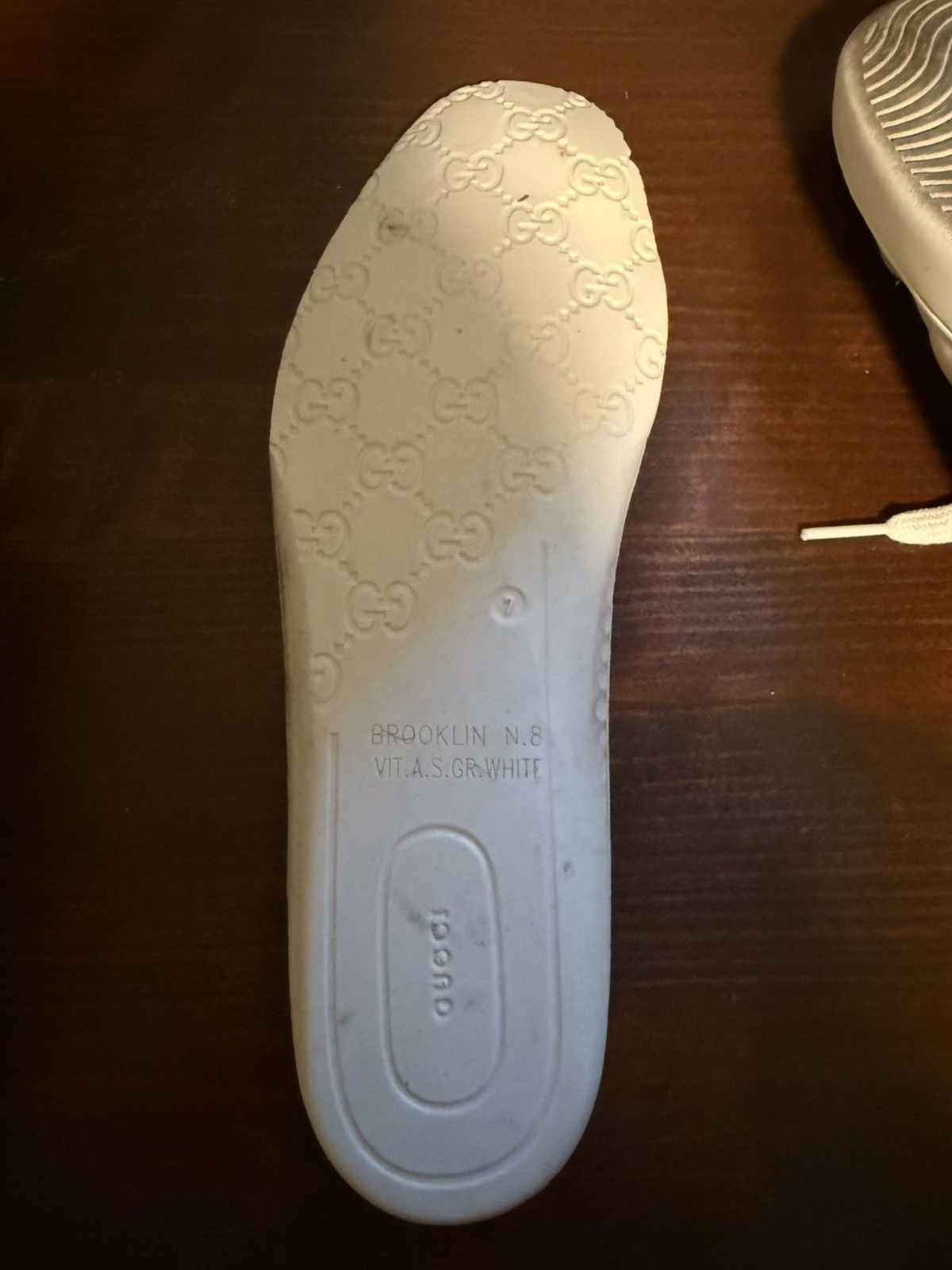 Gucci Gucci Ace Leather Sneaker - White Size US 10 / EU 43 - 7 Thumbnail