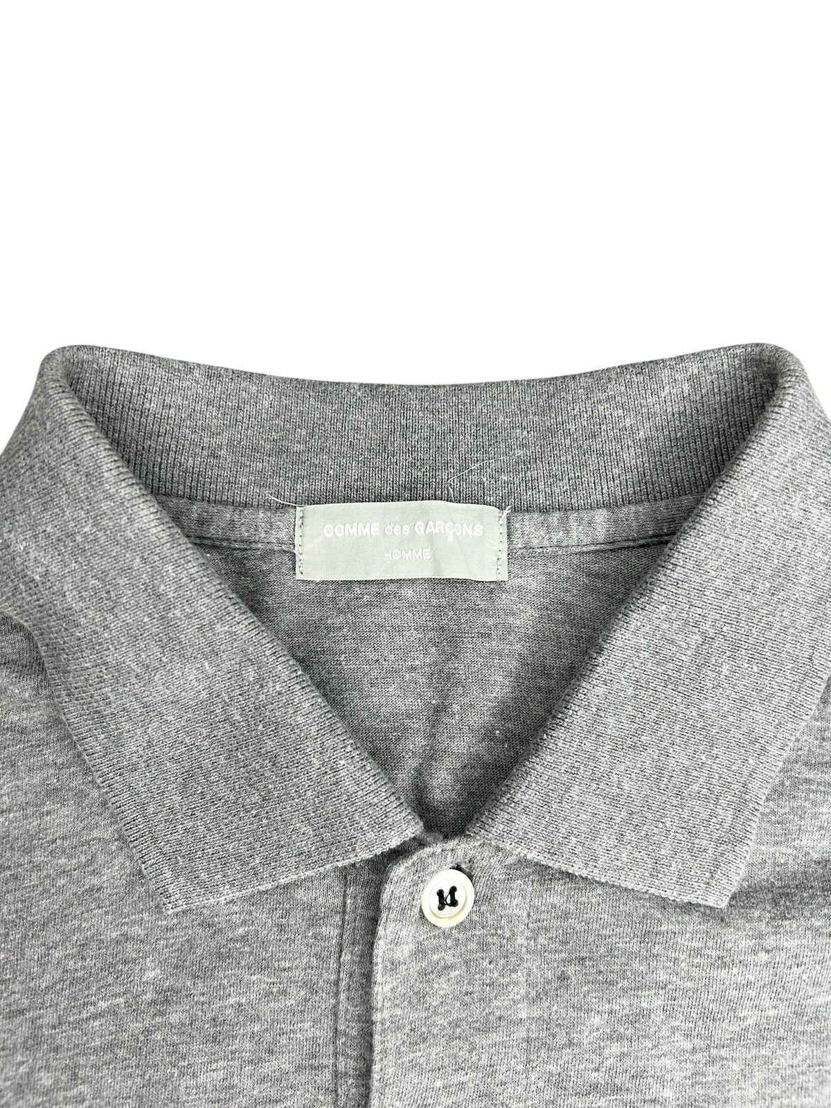 Comme des Garcons Homme F/W 92 Script Logo Polo Shirt Size US M / EU 48-50 / 2 - 4 Thumbnail