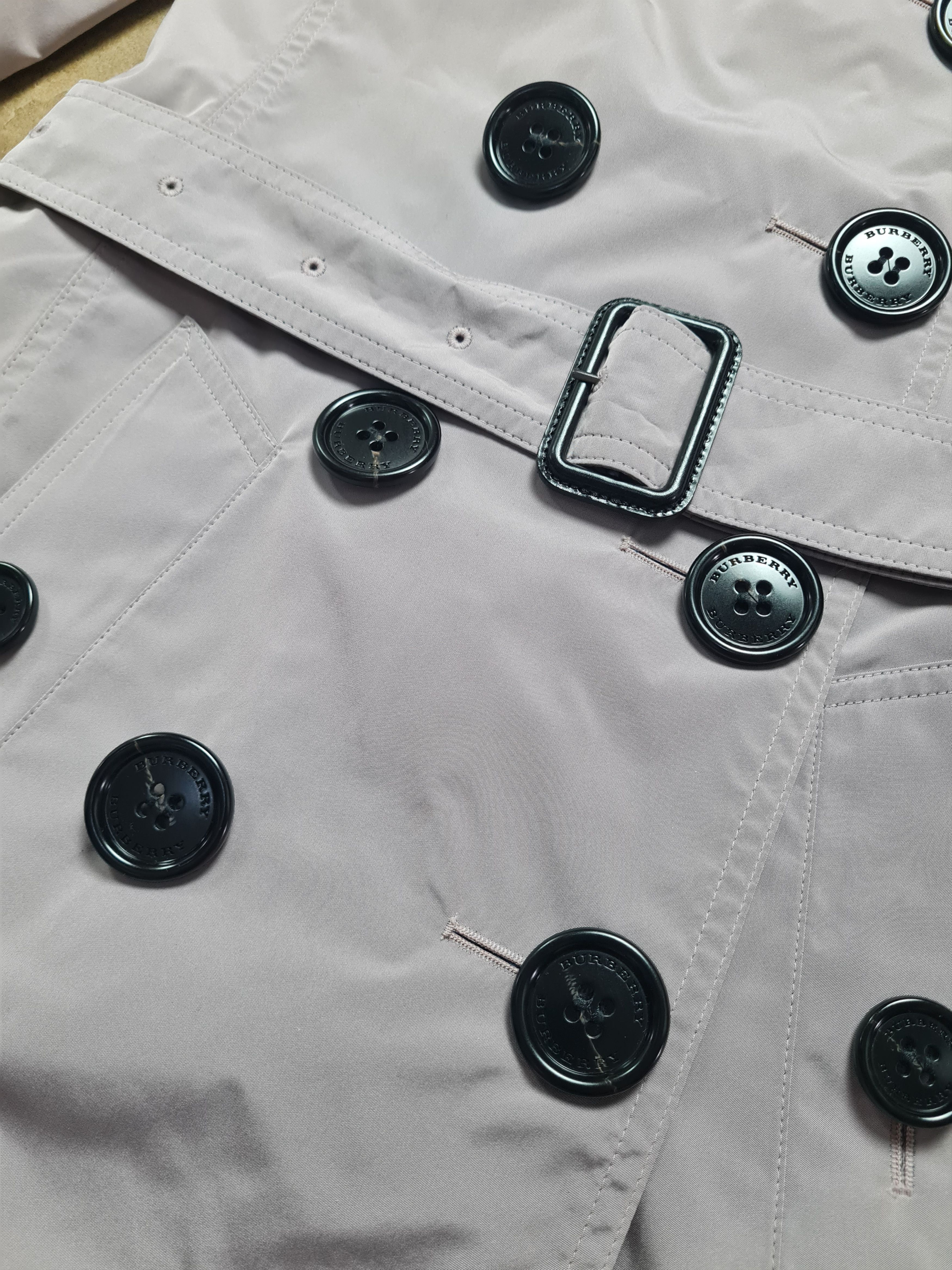 Burberry Burberry Trench Coat Size/S Cotton Blend Nova check Gray Size S / US 4 / IT 40 - 17 Thumbnail