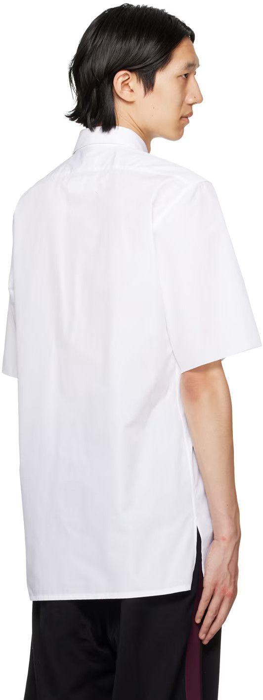 Maison Margiela o1y1124 Short Sleeves Vented Shirt In White Size US L / EU 52-54 / 3 - 2 Thumbnail