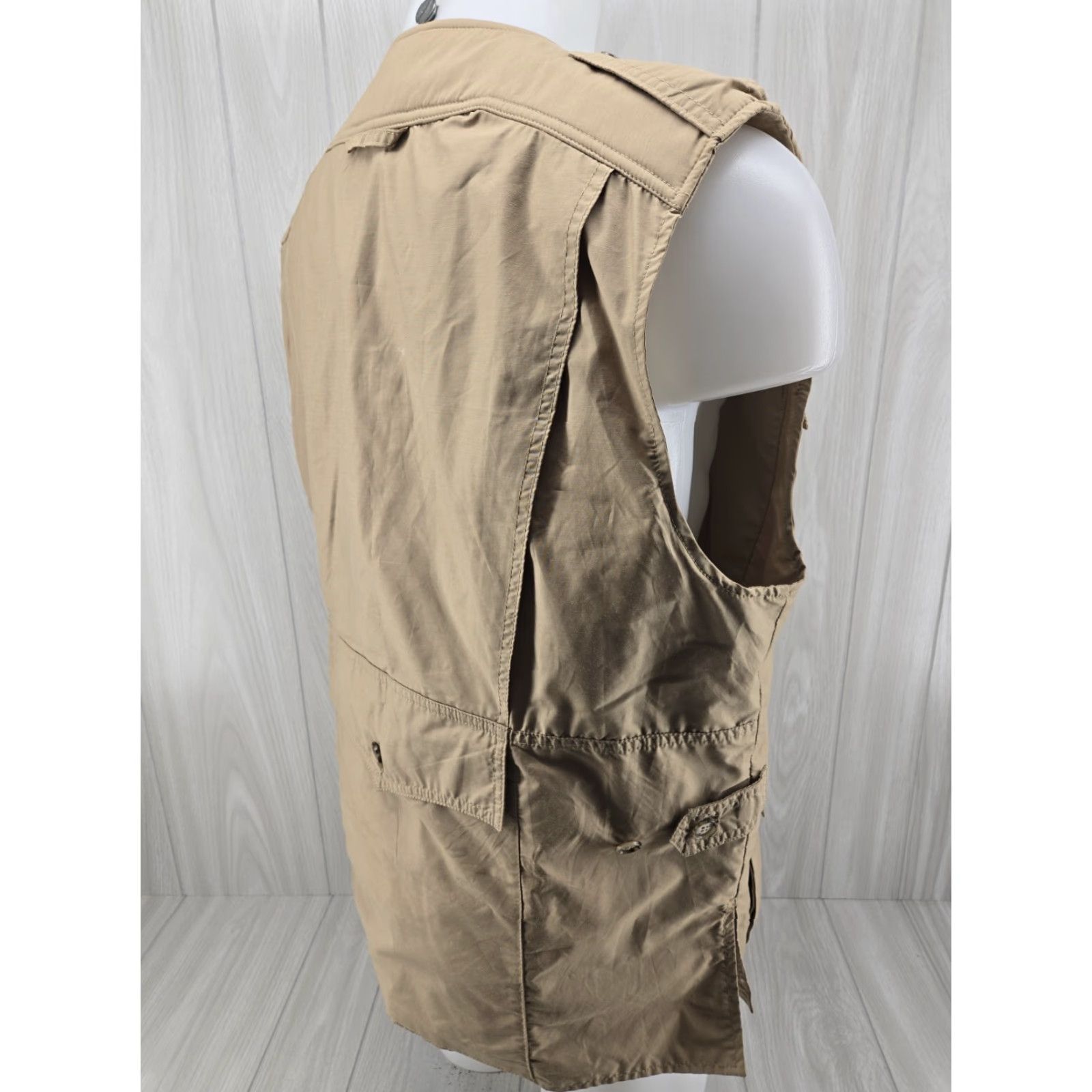 Vintage VINTAGE Tamrac Vest Mens Medium Tan Multi Pocket Photography Made in USA Size US M / EU 48-50 / 2 - 6 Thumbnail