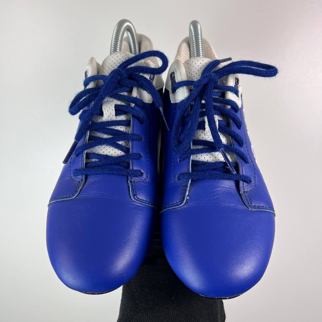 Other Sparco Racing Driving Shoes Blue Leather Motorsport EU 40 Size US 7 / EU 40 - 3 Thumbnail