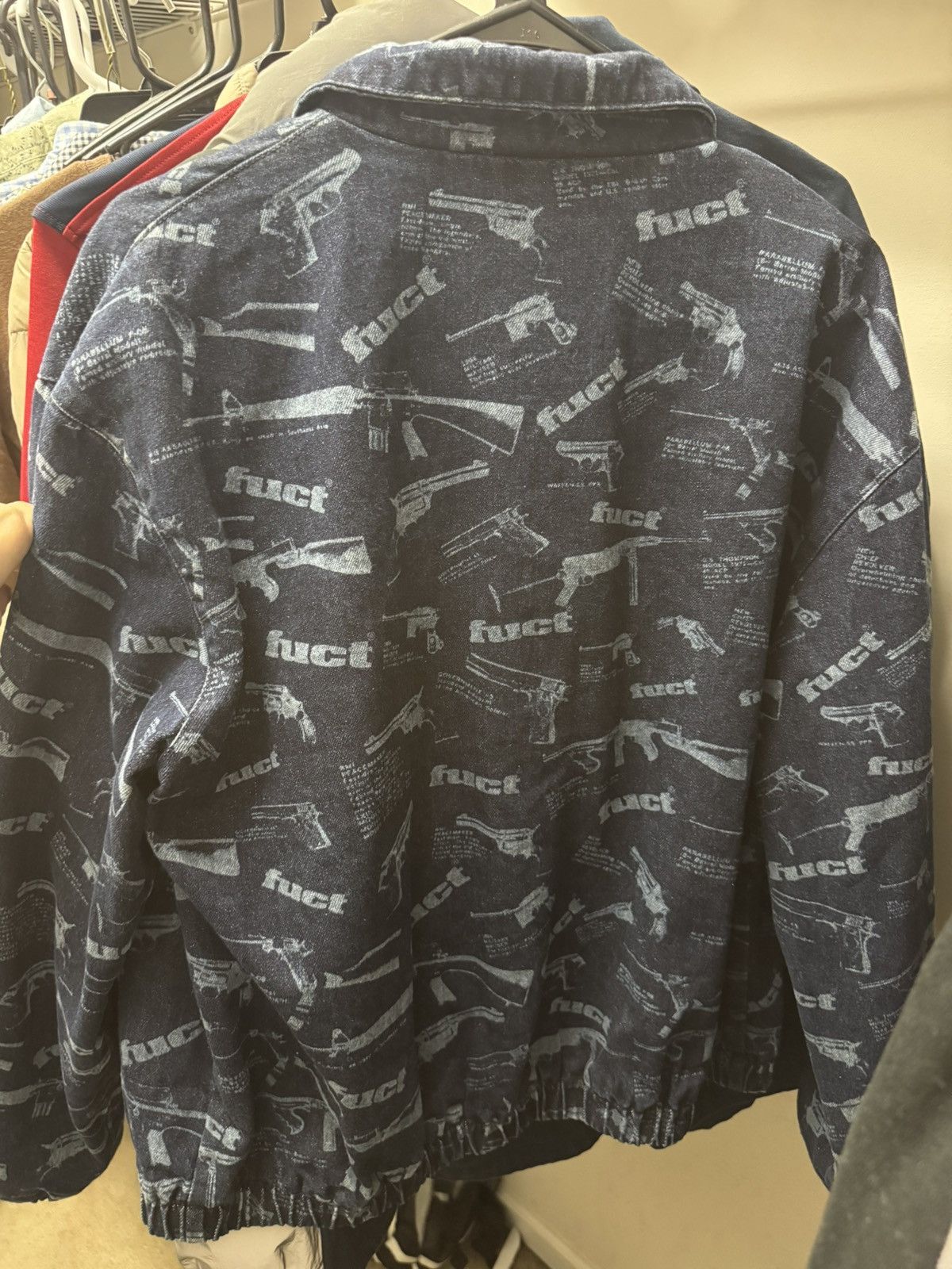 FUCT FUCT (L.A. GUNS) Denim Jacket Blue Size US L / EU 52-54 / 3 - 3 Thumbnail