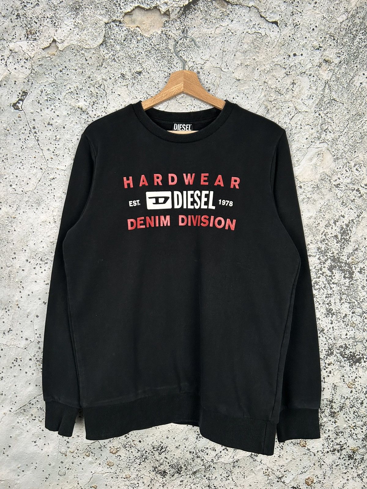 Diesel Diesel Hardwear Denim Division Crewneck Designer Alternative Size US M / EU 48-50 / 2 - 1 Thumbnail