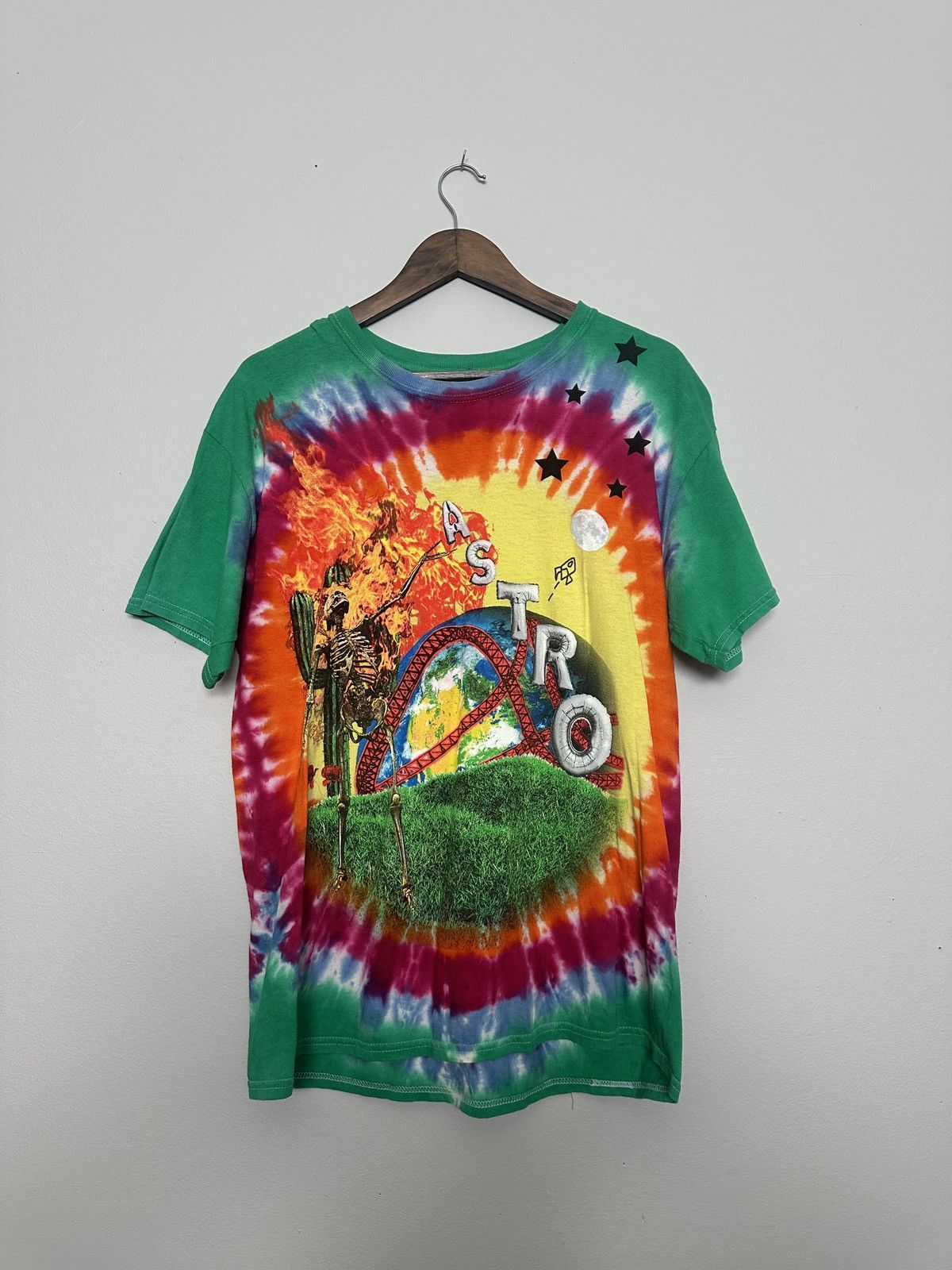 Travis Scott Travis Scott Astroworld Tee “wish you were here” Size US L / EU 52-54 / 3 - 1 Thumbnail