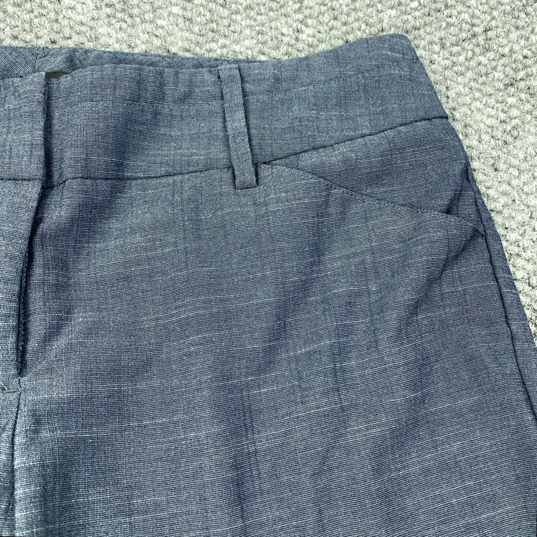 Vintage New York & Company Pants Womens 8 Petite Gray 7th Avenue Dress Bootcut Career Size 30" / US 8 / IT 44 - 4 Thumbnail