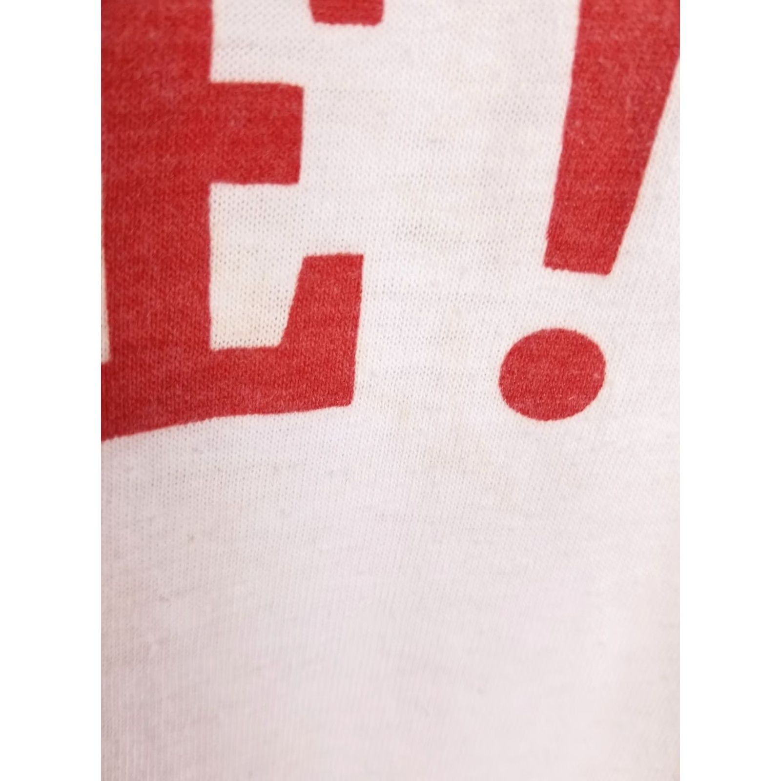 Vintage VINTAGE T-SHIRT I AIN'T AVERAGE SLOGAN RAGLAN 50/50 SINGLE STITCH 70' 80' L Size US L / EU 52-54 / 3 - 7 Thumbnail