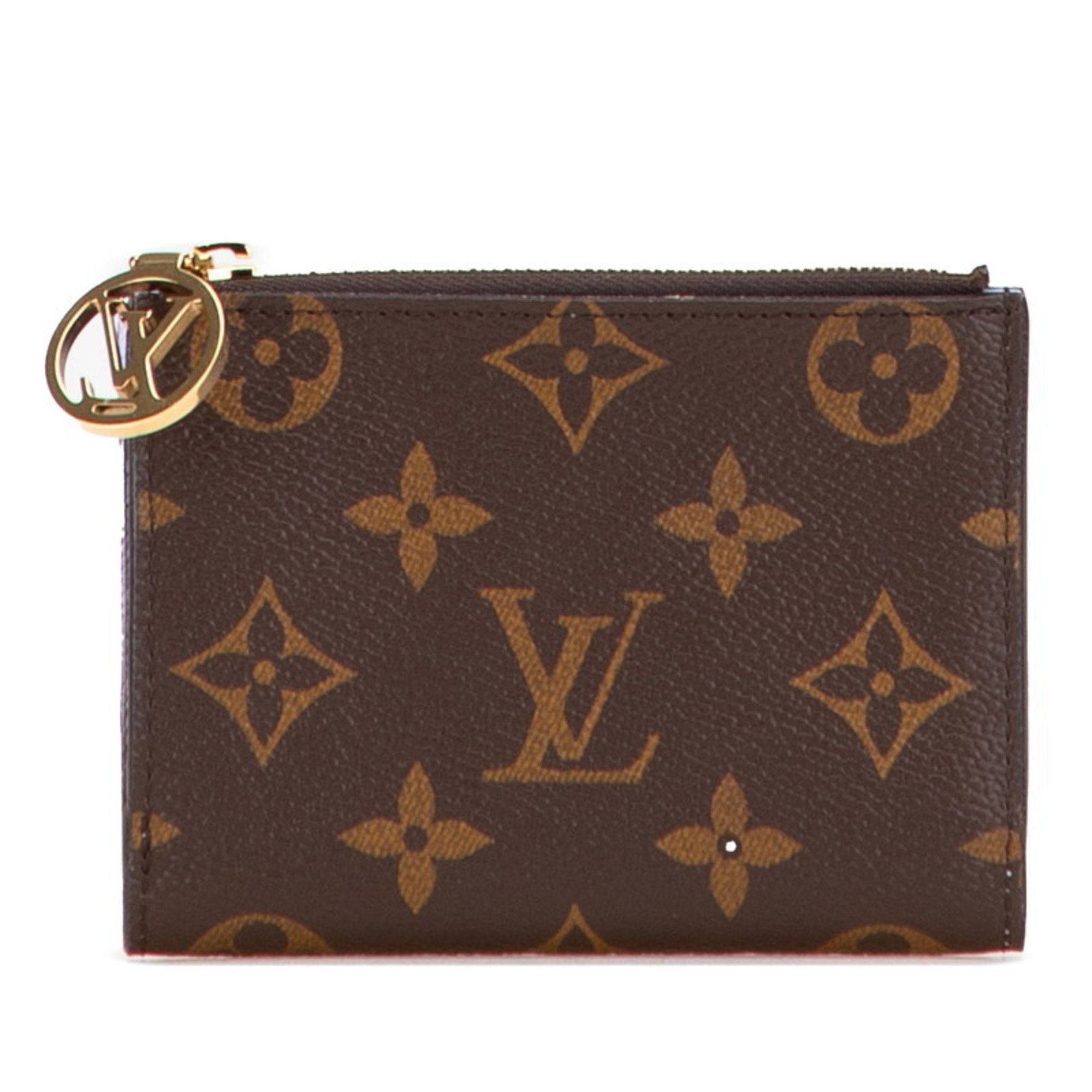 Louis Vuitton Louis Vuitton Monogram Portefeuille Lisa Bifold Wallet M82415 Brown Leather Women's LOUIS VUITTON Size ONE SIZE - 1 Thumbnail