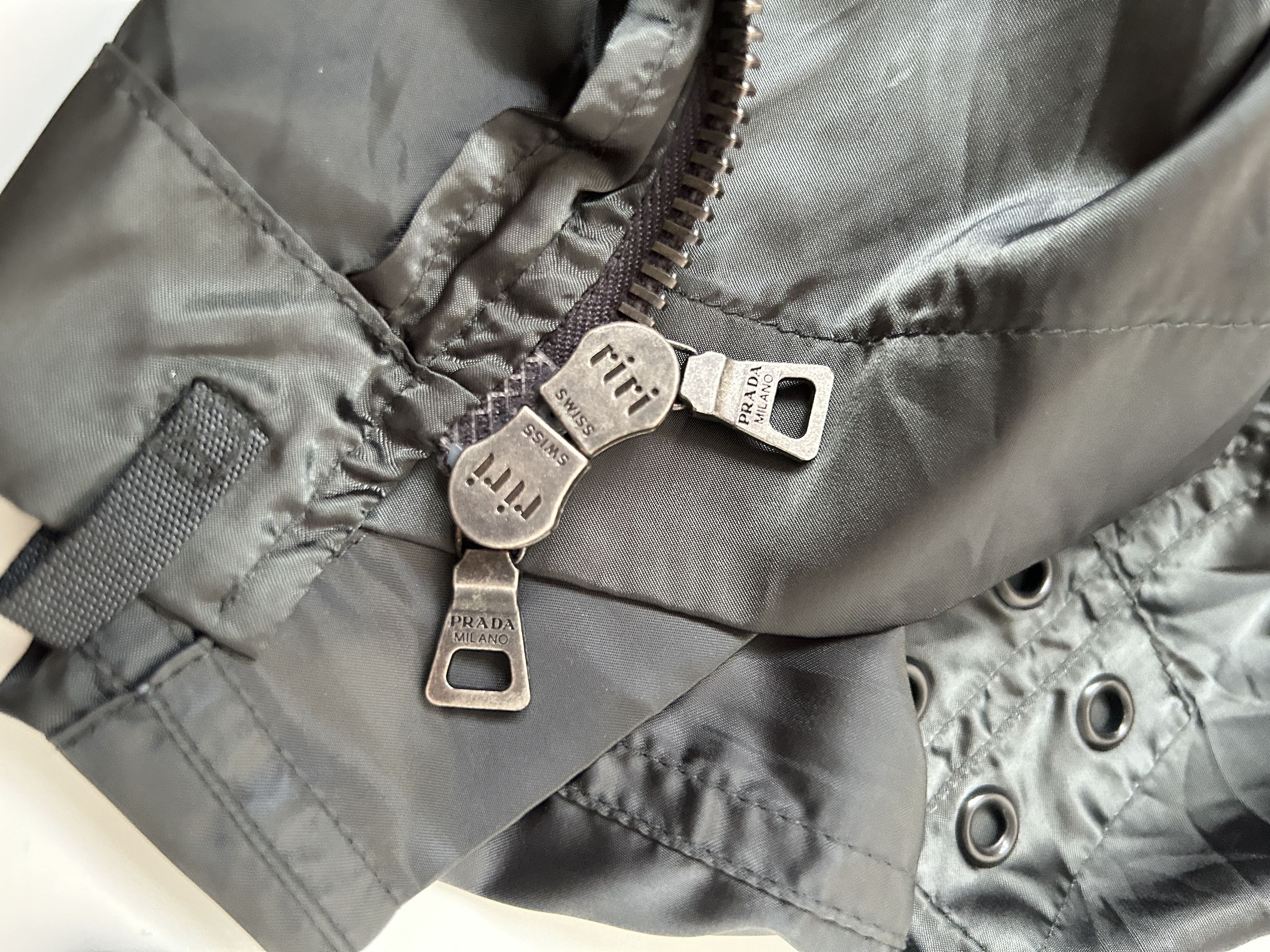 Prada Archive 2002-2005 Prada sport light nylon zip overshirt Size US XL / EU 56 / 4 - 18 Thumbnail