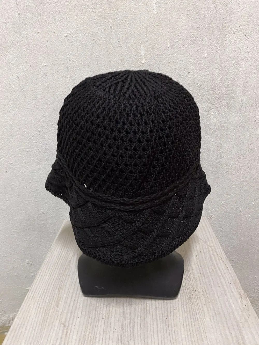 Japanese Brand Rare Japanese Brand Knit Bucket Hat Size ONE SIZE - 4 Thumbnail