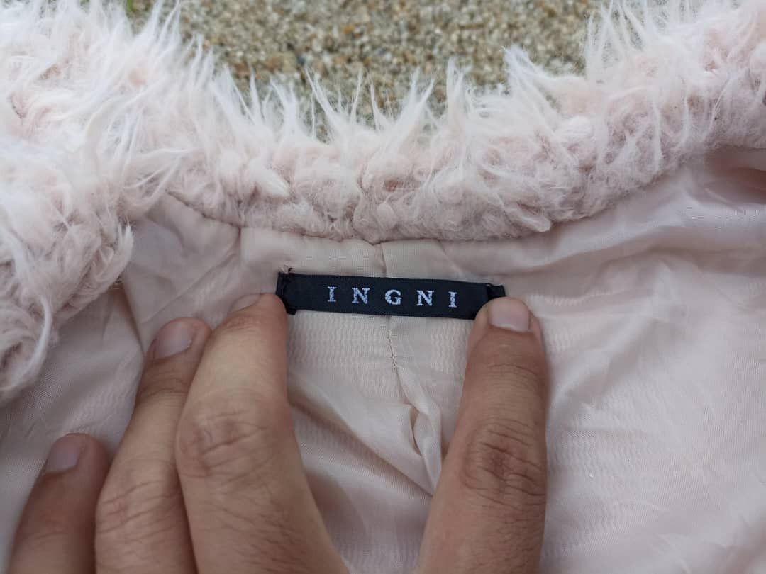 Japanese Brand × Vintage INGNI Faux Fur Cardigan JACKET Size M / US 6-8 / IT 42-44 - 6 Thumbnail