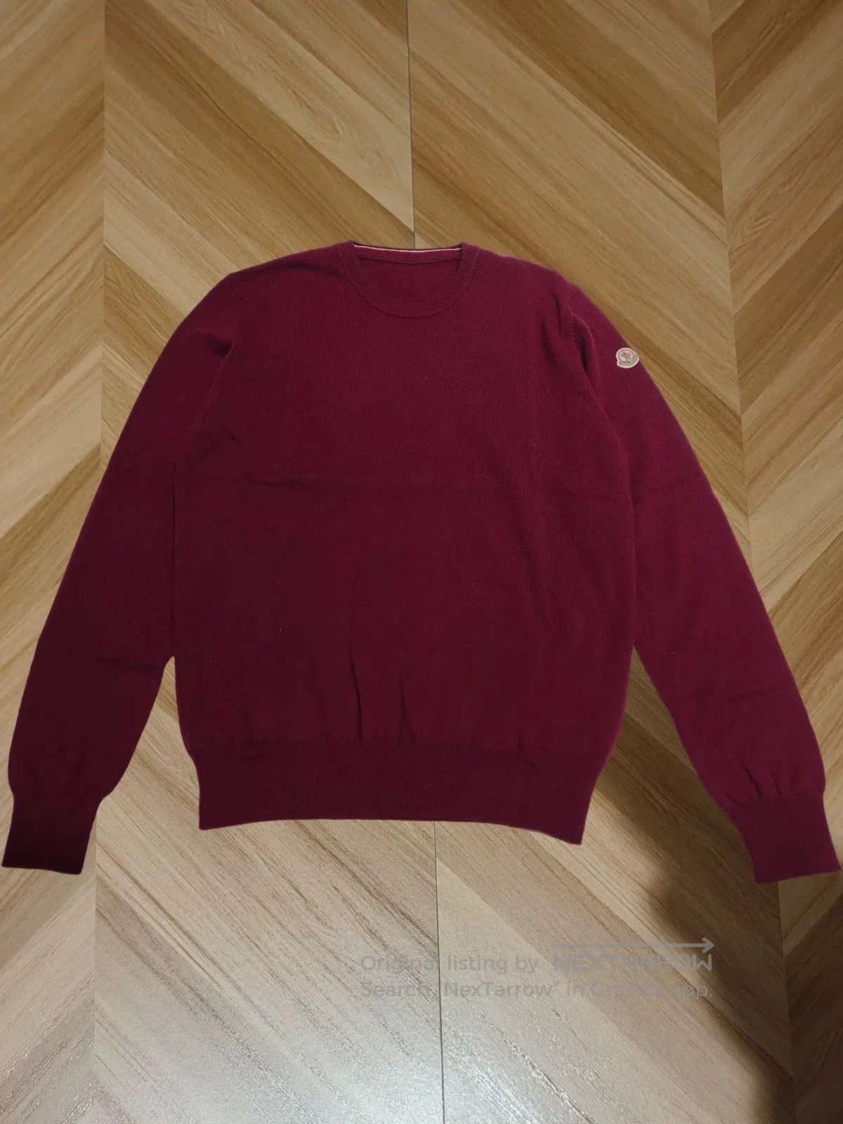Moncler moncler maroon sweater size L for sale. Size US L / EU 52-54 / 3 - 1 Thumbnail