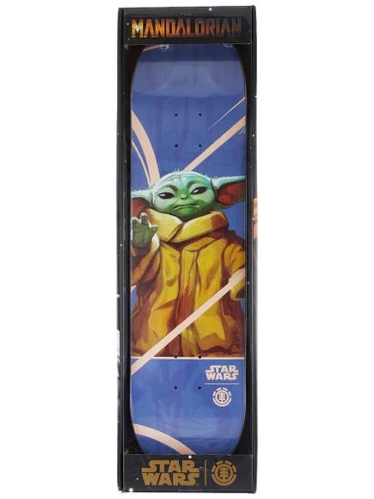 Element Star Wars The Mandalorian Baby Yoda (Grogu) Skateboard Deck Size ONE SIZE - 1 Thumbnail