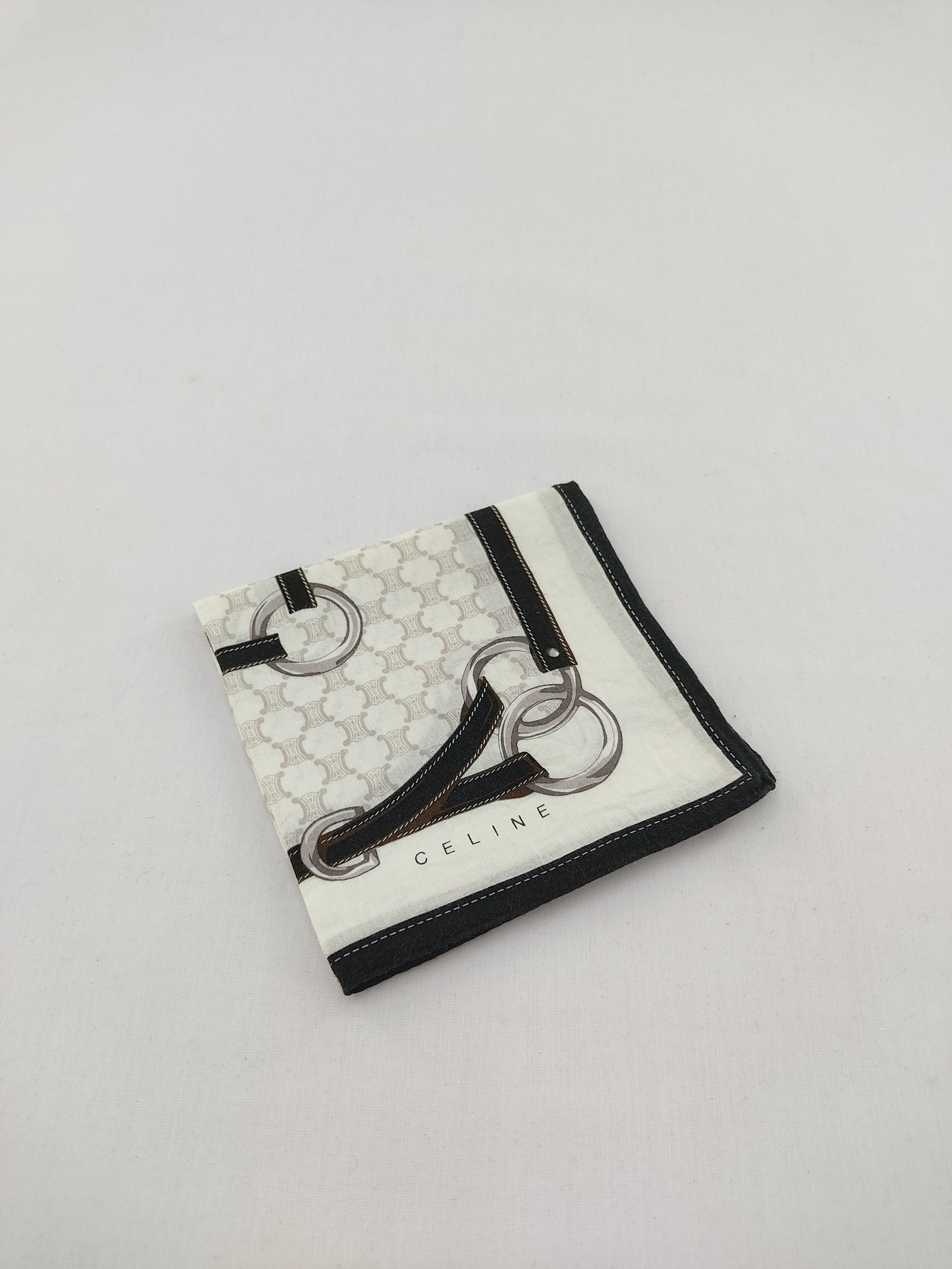 Celine Vintage Celine Handkerchief / Neckwear / Bandana Size ONE SIZE - 3 Thumbnail
