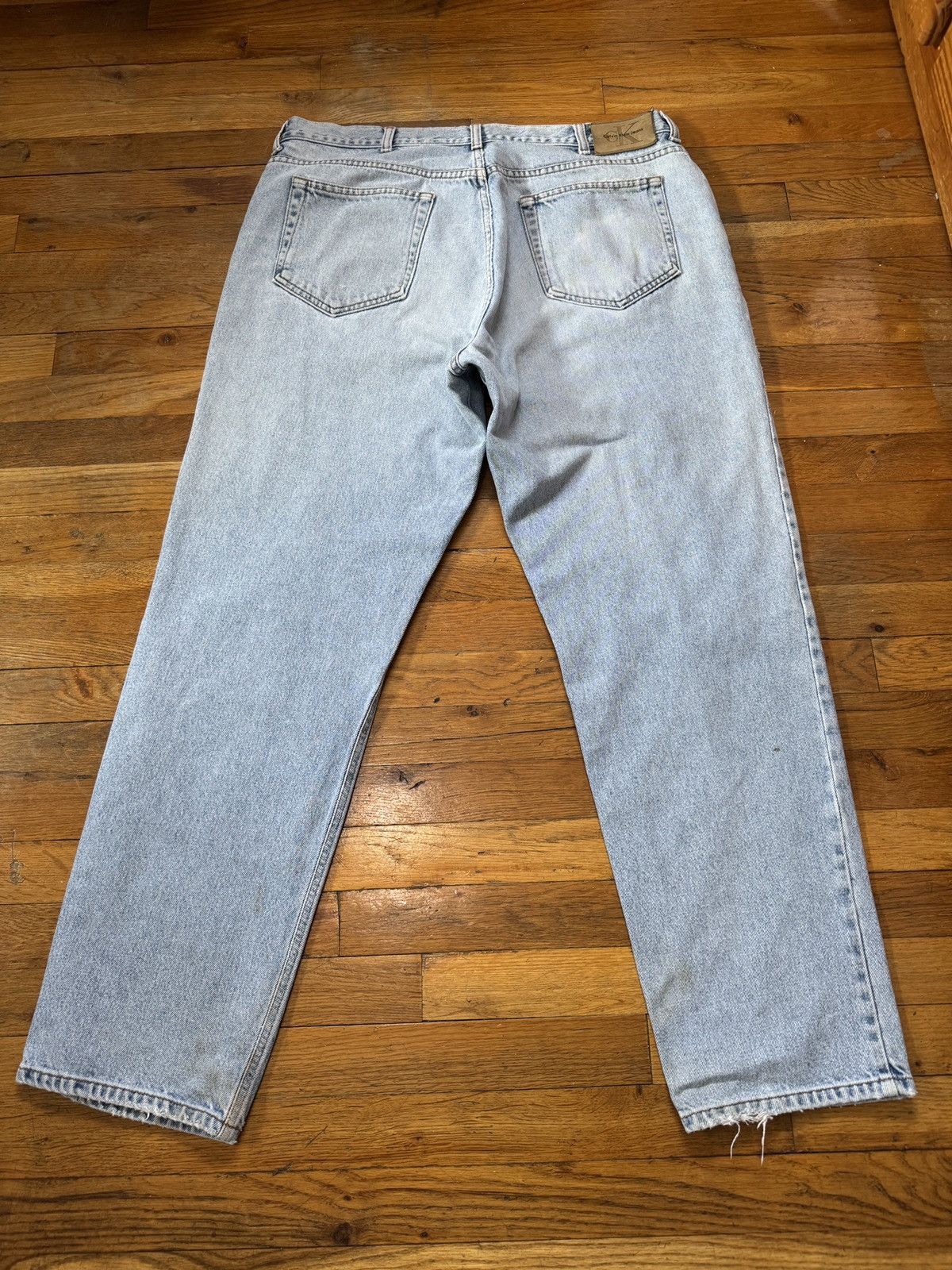 Vintage Vintage Calvin Klein Painter Jeans light wash Size US 40 / EU 56 - 2 Thumbnail