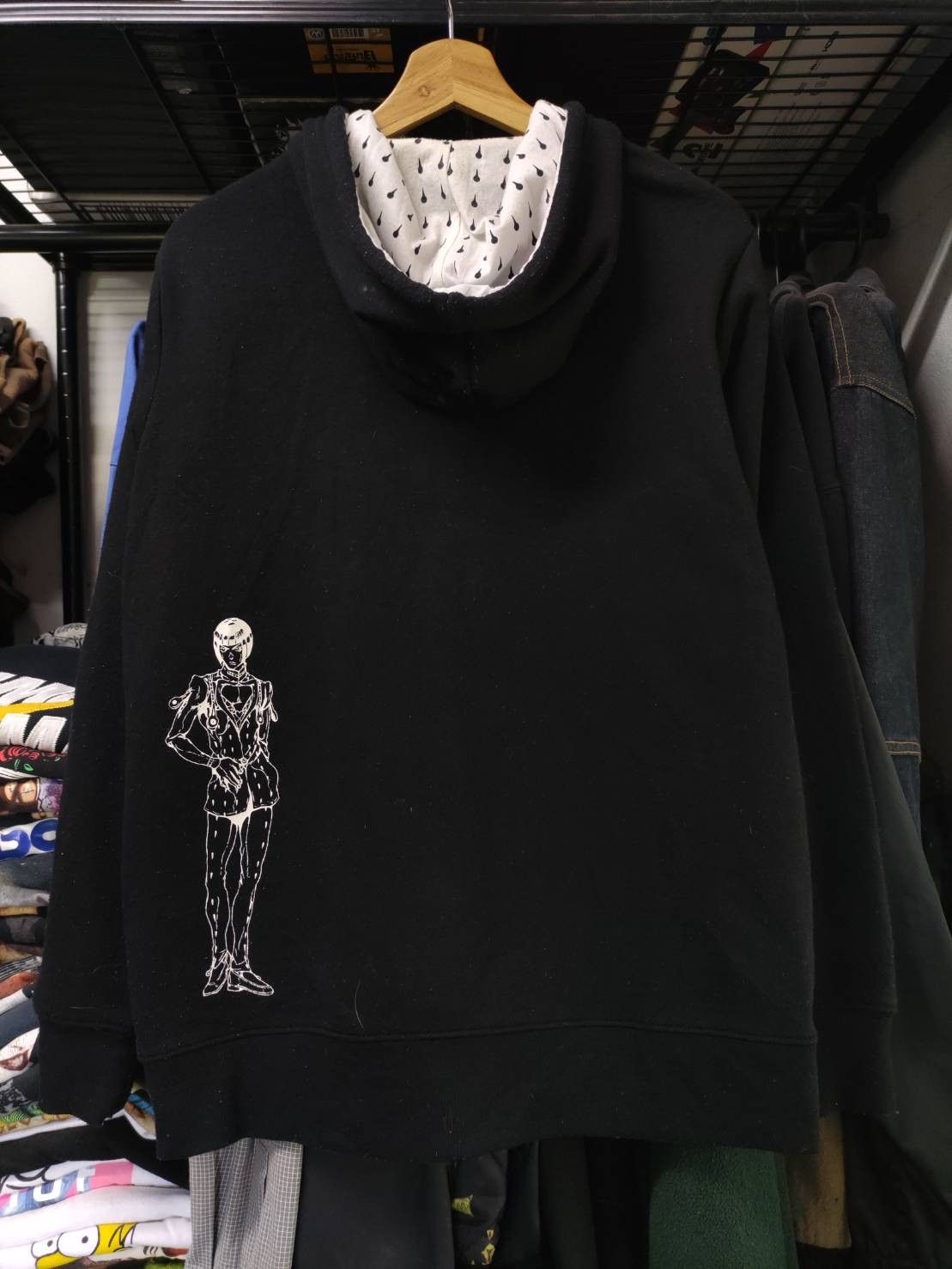 Anime Jojo's Bizarre Adventure Golden Wind Hoodie Size US L / EU 52-54 / 3 - 2 Thumbnail