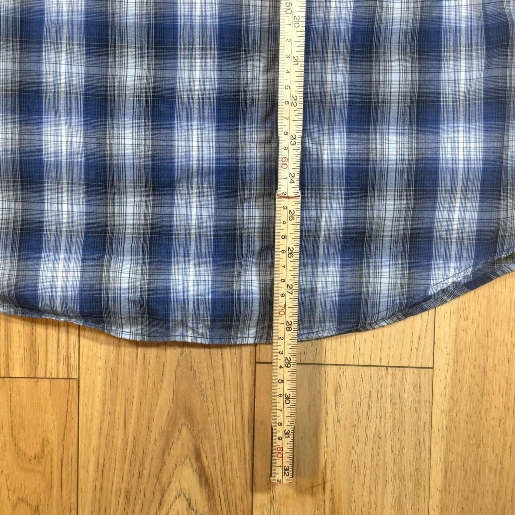 Pendleton Pendleton Western Shirt Mens Small Blue Plaid Pearl Snap Button-Down Shirt Size US S / EU 44-46 / 1 - 8 Thumbnail