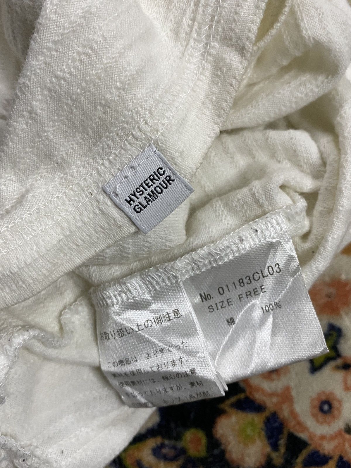Hysteric Glamour Hysteric Glamour Stripe Panda Logo Longsleeve Size US L / EU 52-54 / 3 - 6 Thumbnail