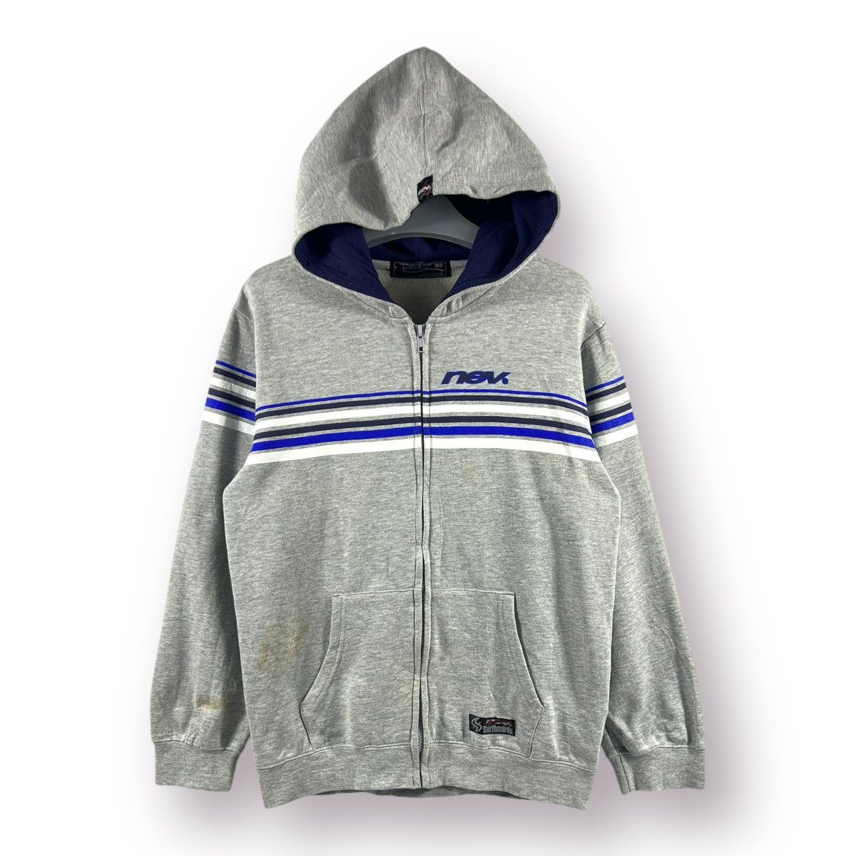 Japanese Brand 🔥 NEV SURF WORLD SURFING HOODIE Size US S / EU 44-46 / 1 - 2 Thumbnail