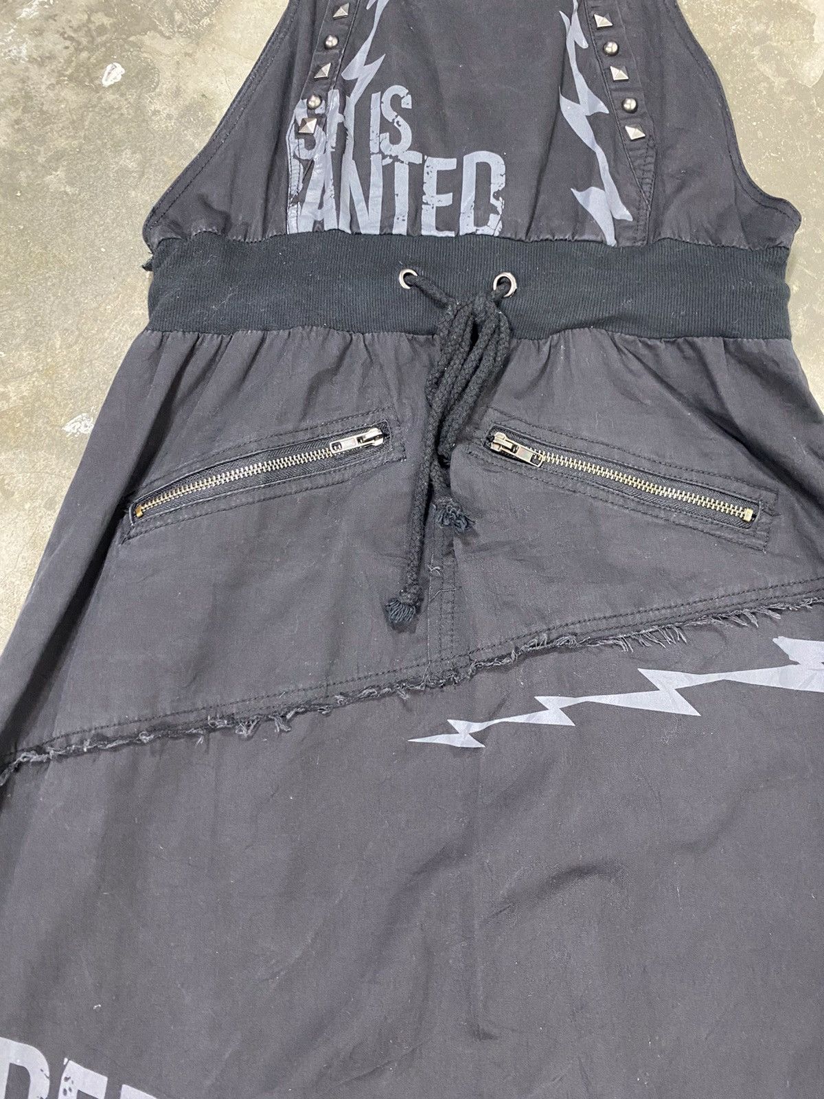 If Six Was Nine × Japanese Brand × Le Grande Bleu (L.G.B.) A12 🇯🇵Rare-Ghost of Harlem Jumpsuit Punk Bondage Style Size M / US 6-8 / IT 42-44 - 7 Thumbnail
