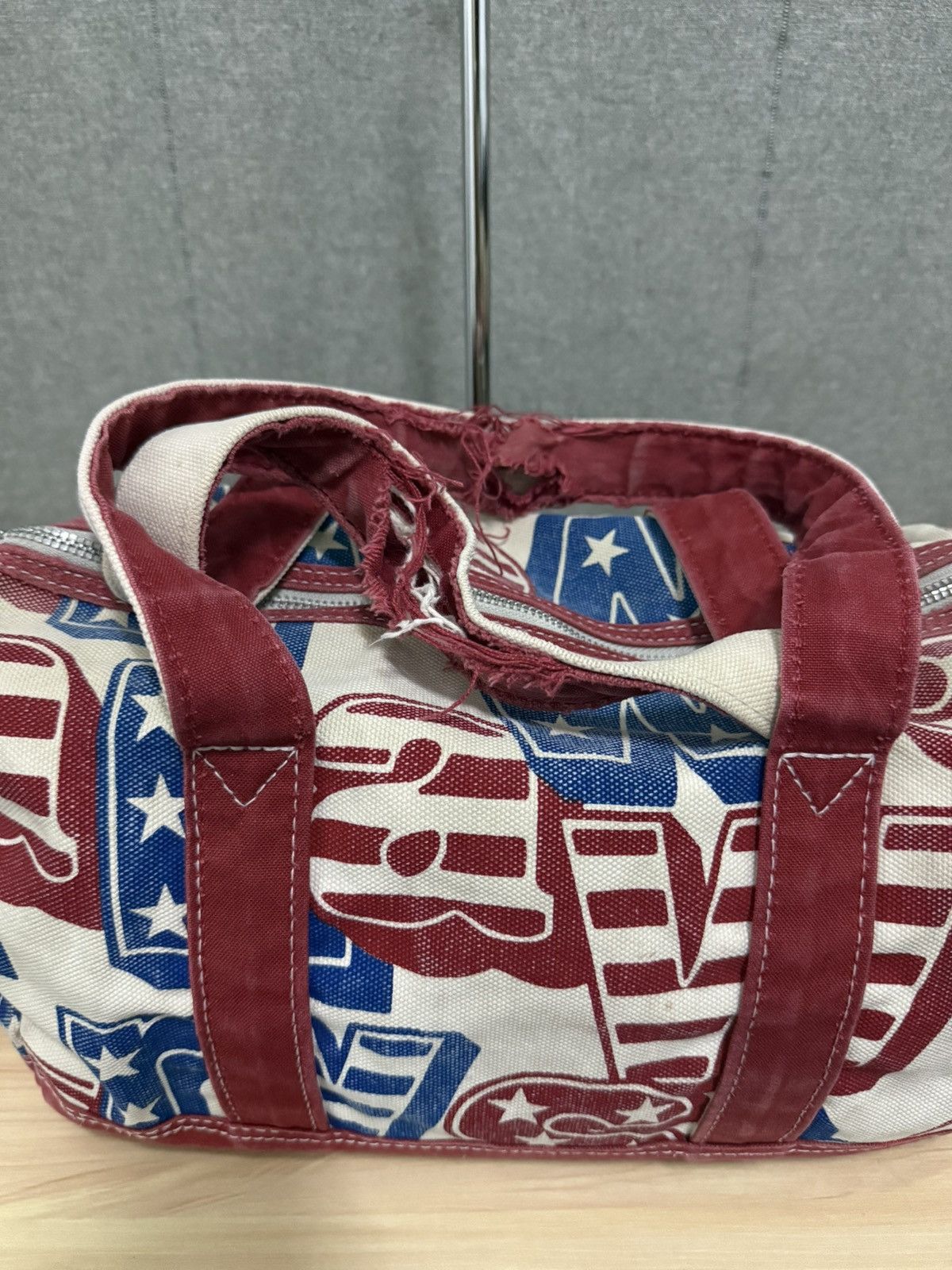 Hysteric Glamour 90s Hysteric Glamour Sound System American flag Duffle Bag Size ONE SIZE - 9 Thumbnail