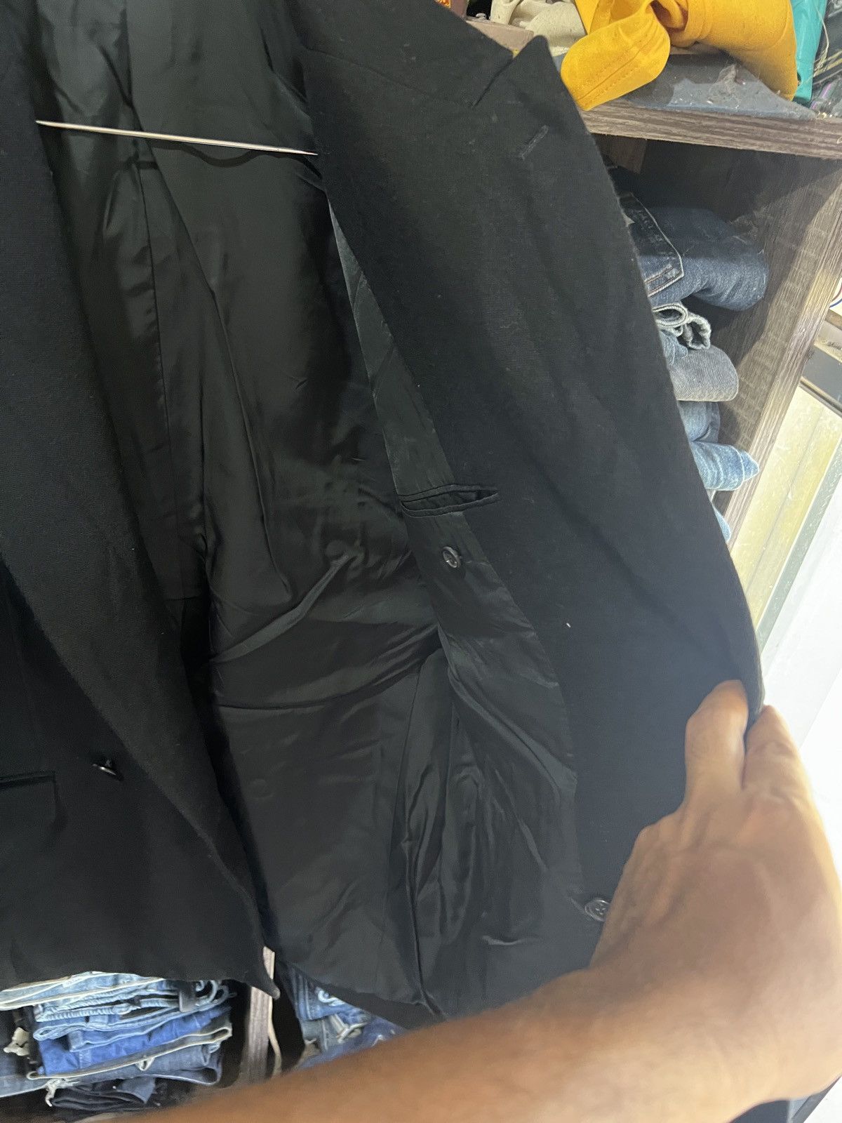 Issey Miyake 🔥Issey Miyake Men Blazer Size 44S - 11 Thumbnail