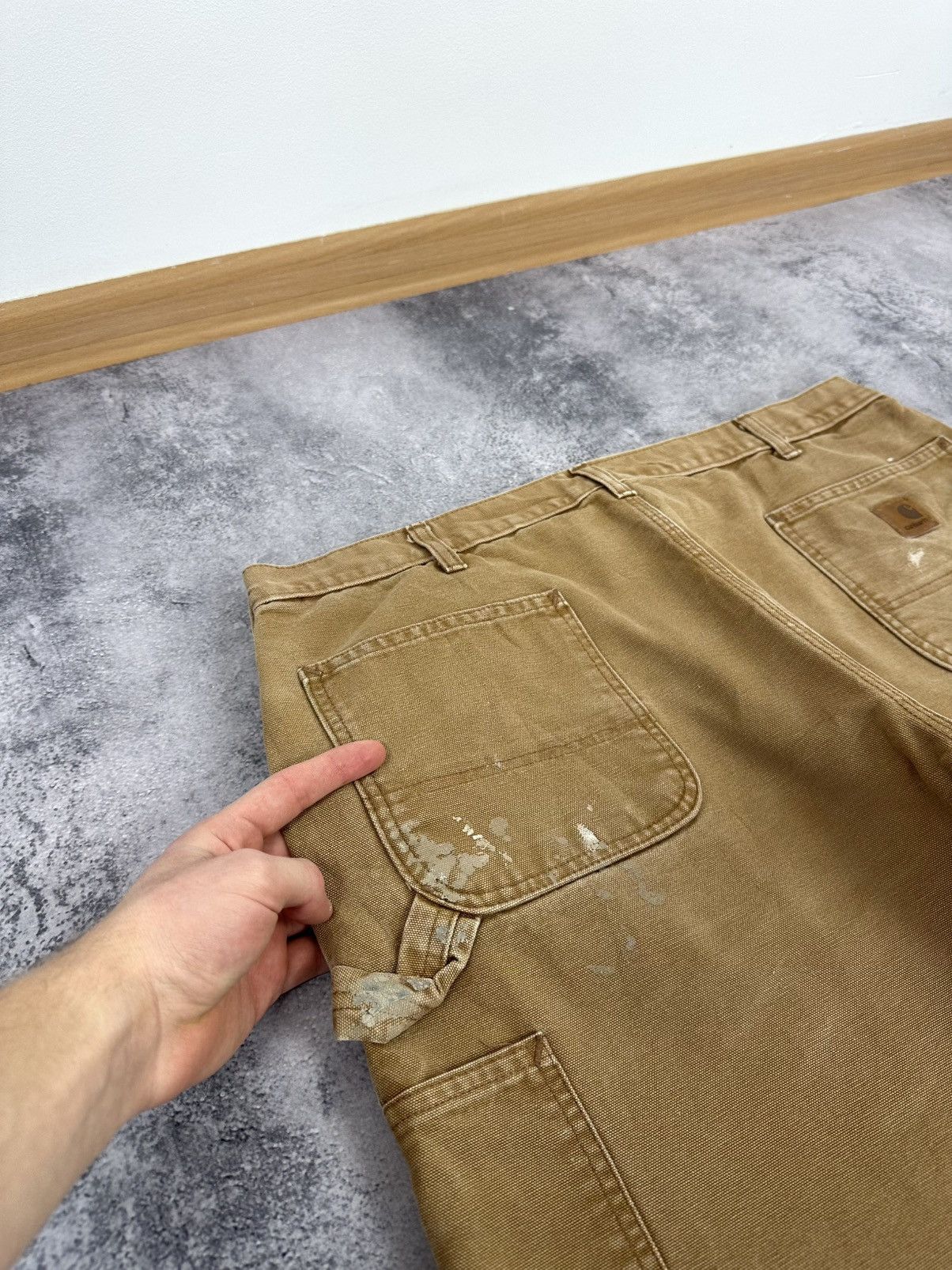 Carhartt Vintage Carhartt USA Distressed Utility Carpenter Work Pants Size US 40 / EU 56 - 7 Thumbnail