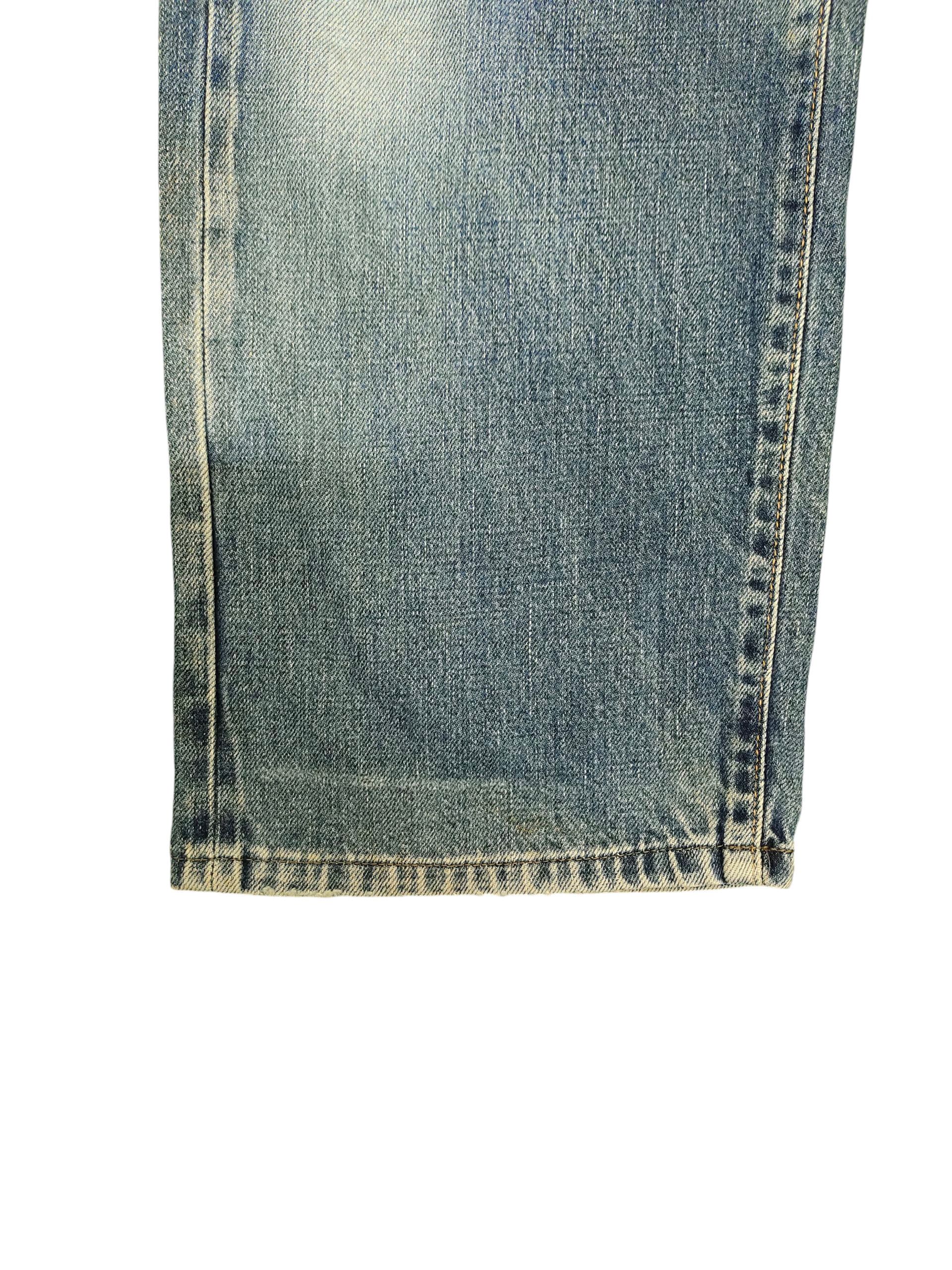Comme des Garcons × Undercover Edwin Something Selvedge Clawmark Distress Denim Jeans Size US 30 / EU 46 - 6 Thumbnail