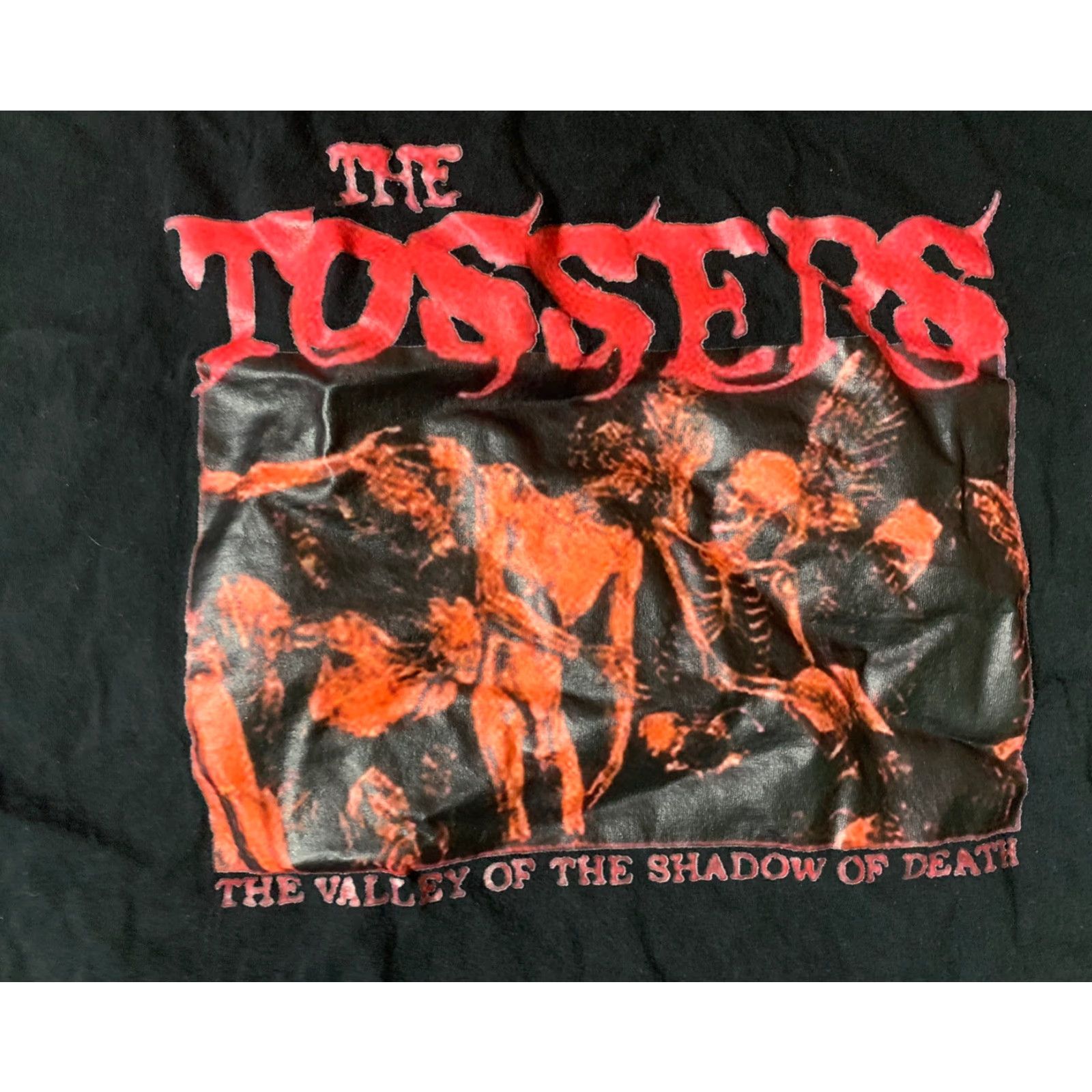 Vintage The Tossers Rock Punk Band Mens T Shirt Medium Extra Large Size US M / EU 48-50 / 2 - 2 Thumbnail