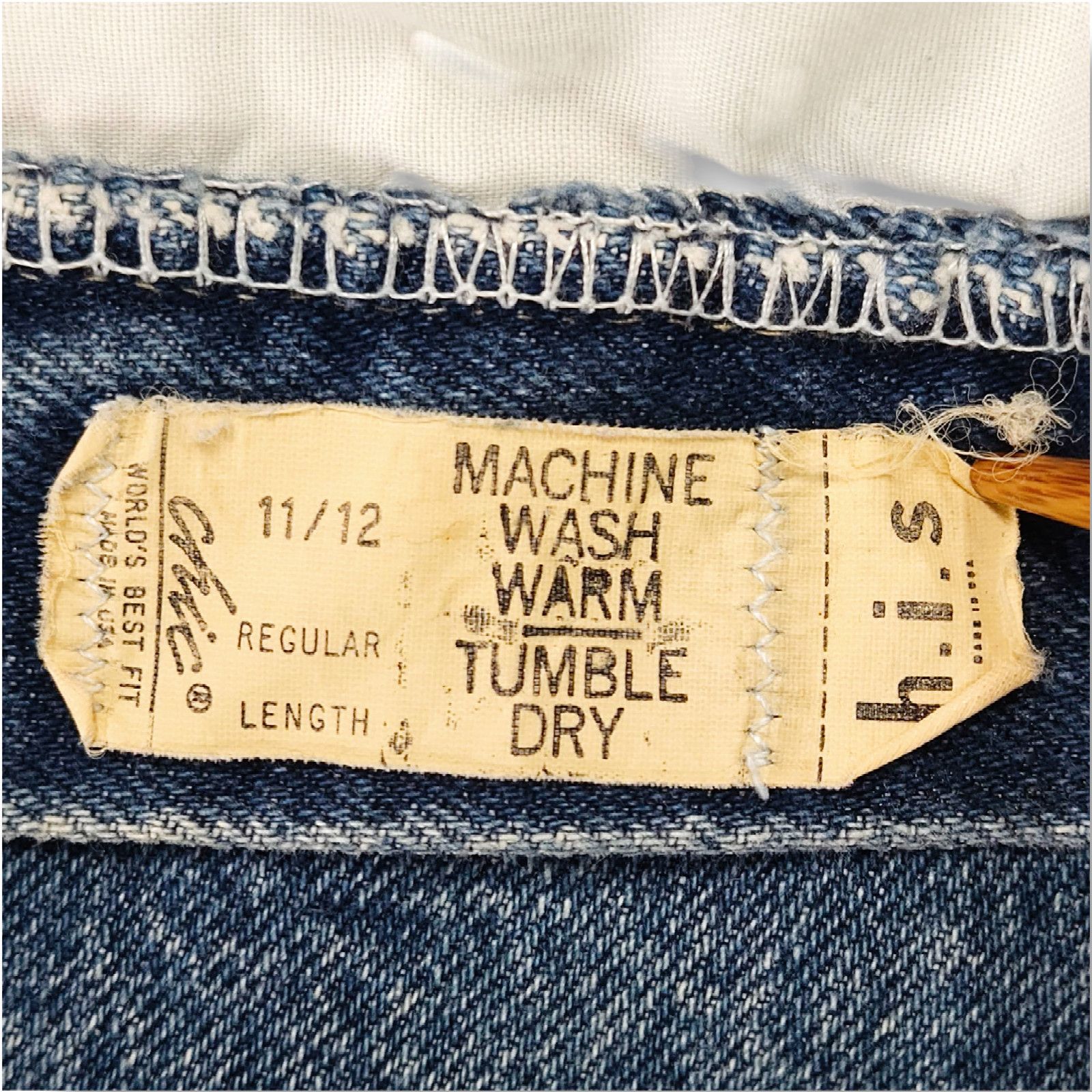 Other EUC VTG Chic 80s Mom Pleated Tapered Jeans Sz. 11/12x29 Size 26" / US 2 / IT 38 - 7 Thumbnail