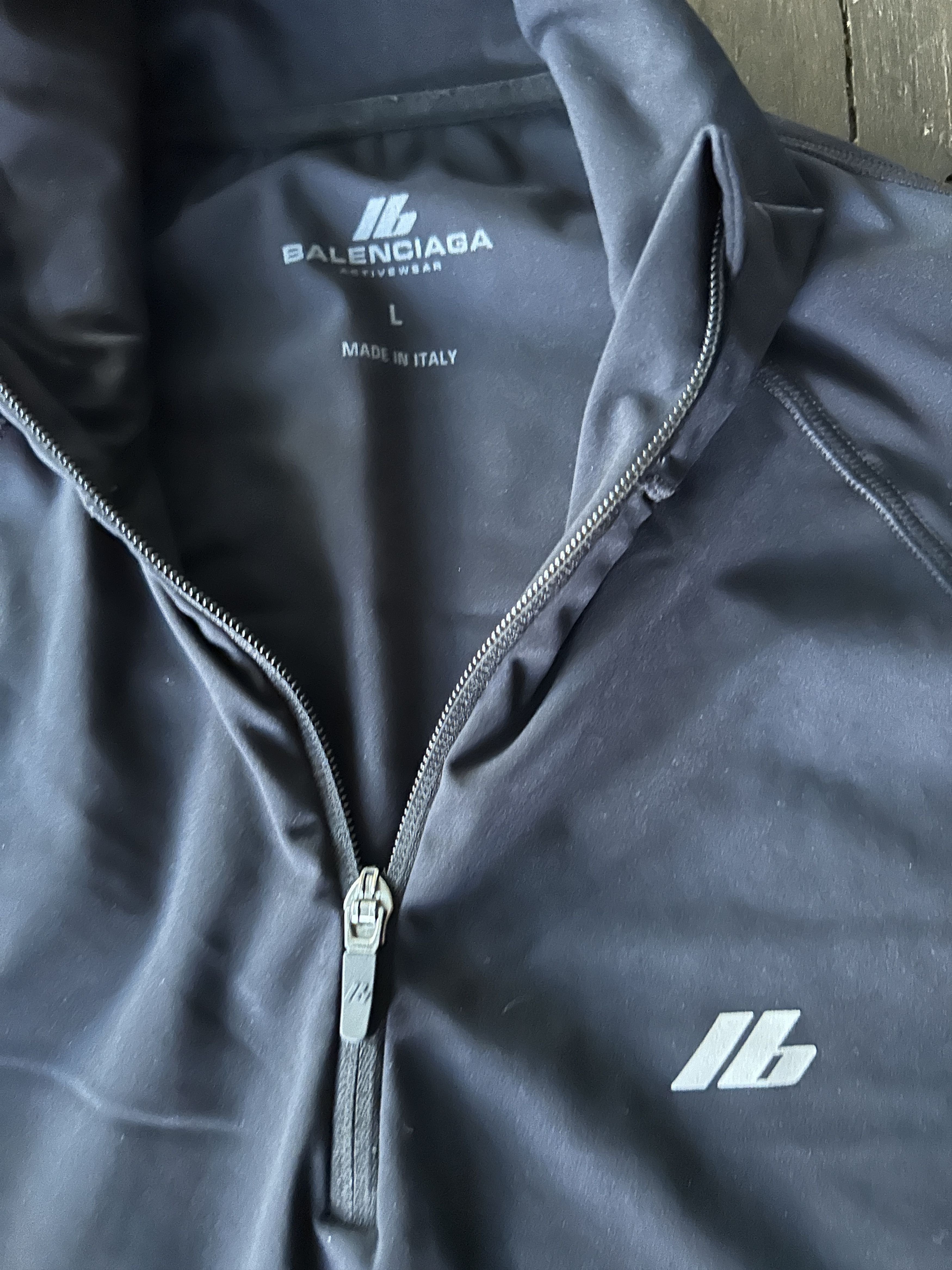 Balenciaga Balenciaga activewear fitted compression quarter zip L Size US L / EU 52-54 / 3 - 4 Thumbnail