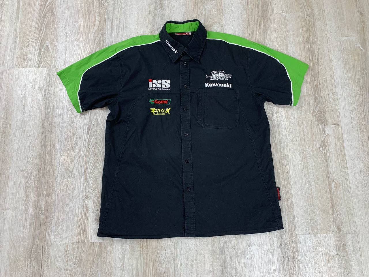 Vintage Mens shirt Kawasaki Size L Size US L / EU 52-54 / 3 - 1 Thumbnail