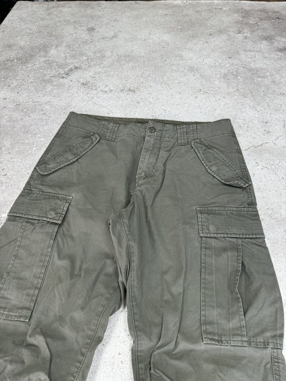 Japanese Brand Vintage Faded Cargo Julius LGB Carhartt Style Jeans Size US 30 / EU 46 - 4 Thumbnail