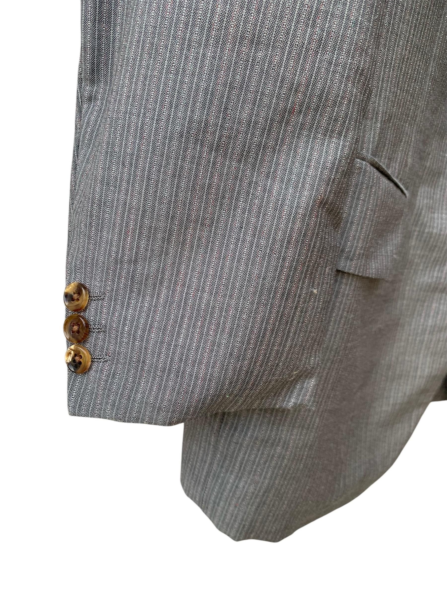 Burberry × Vintage Vintage Burberry Blazer Size 40R - 9 Thumbnail