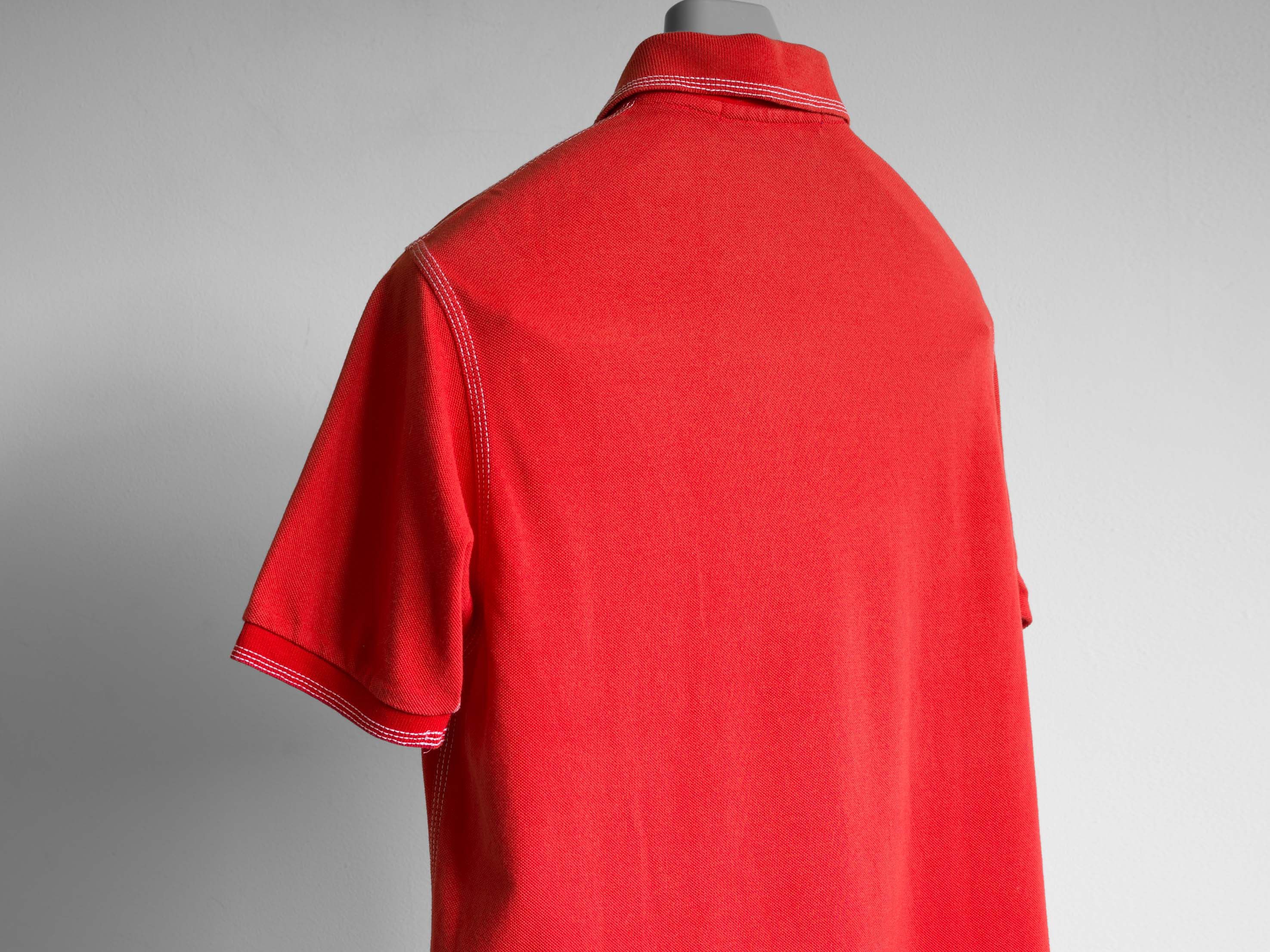 Junya Watanabe × Lacoste SS2006 JUNYA WATANABE MAN x LACOSTE RECONSTRUCTED POLO SHIRT Size US M / EU 48-50 / 2 - 8 Thumbnail